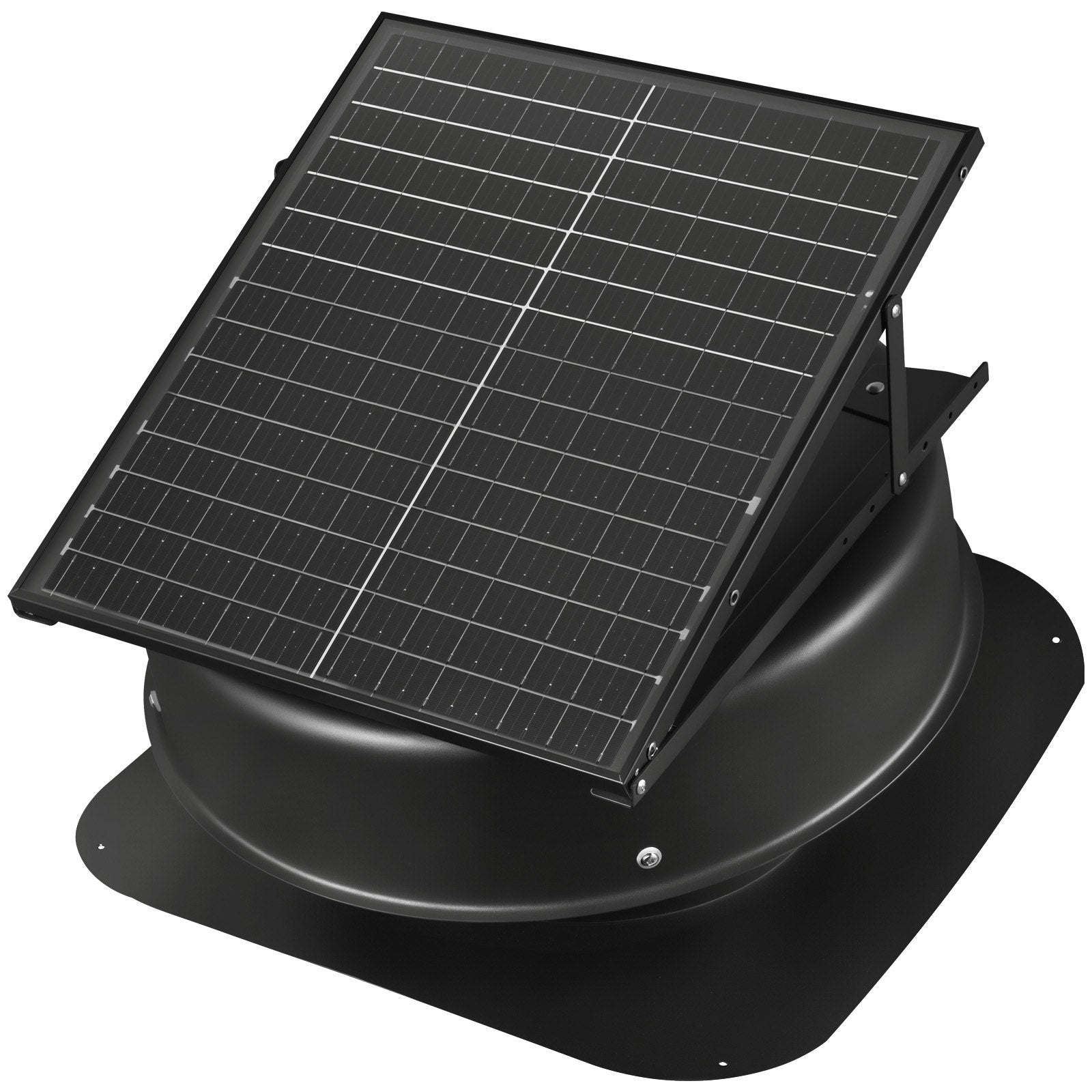 VEVOR Solar Roof Attic Exhaust Fan 50W with Smart Thermostat Remote Control