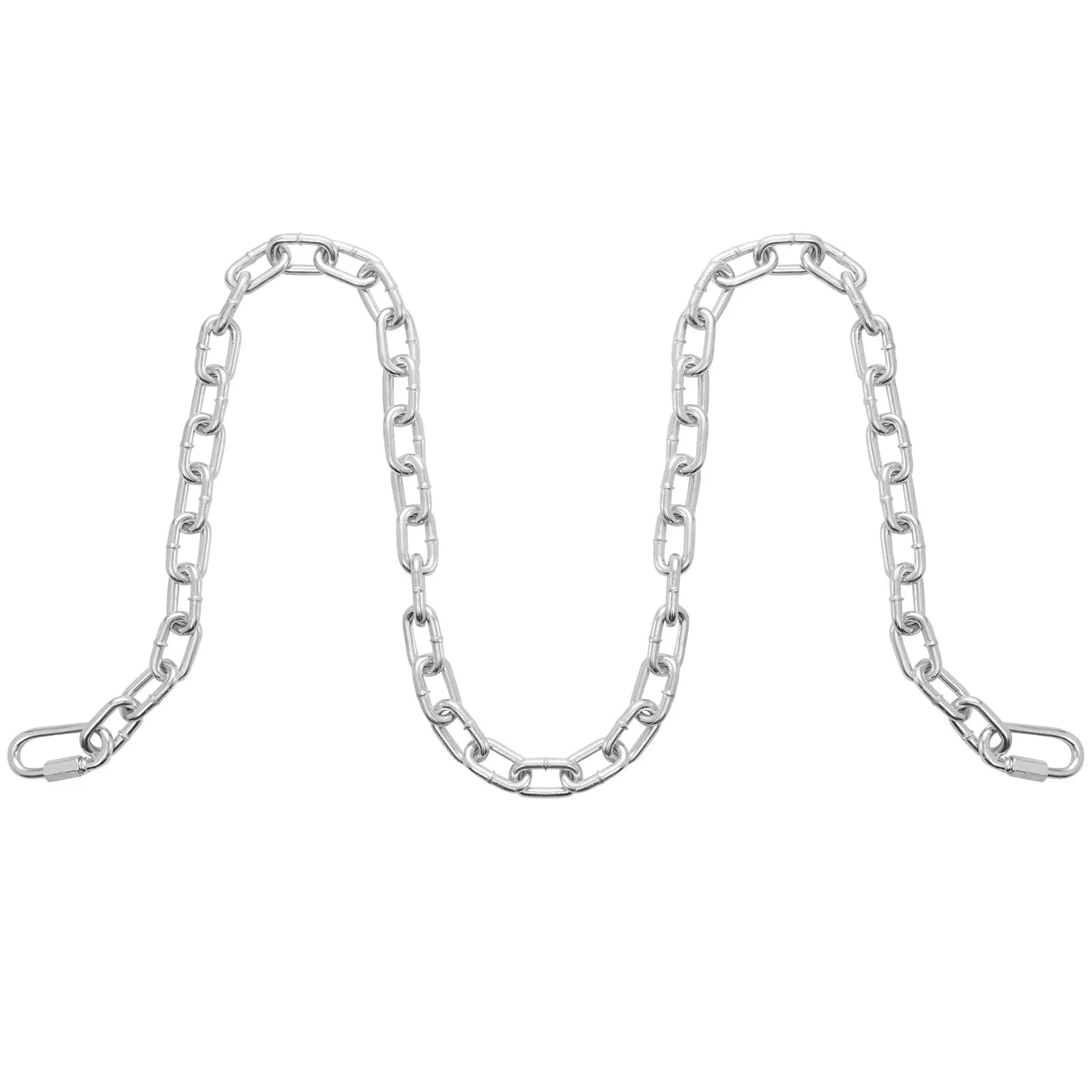 VEVOR Zinc Plated Proof Coil Chain Carbon Steel Chain Sling 5/16" x 92' 1667 lbs