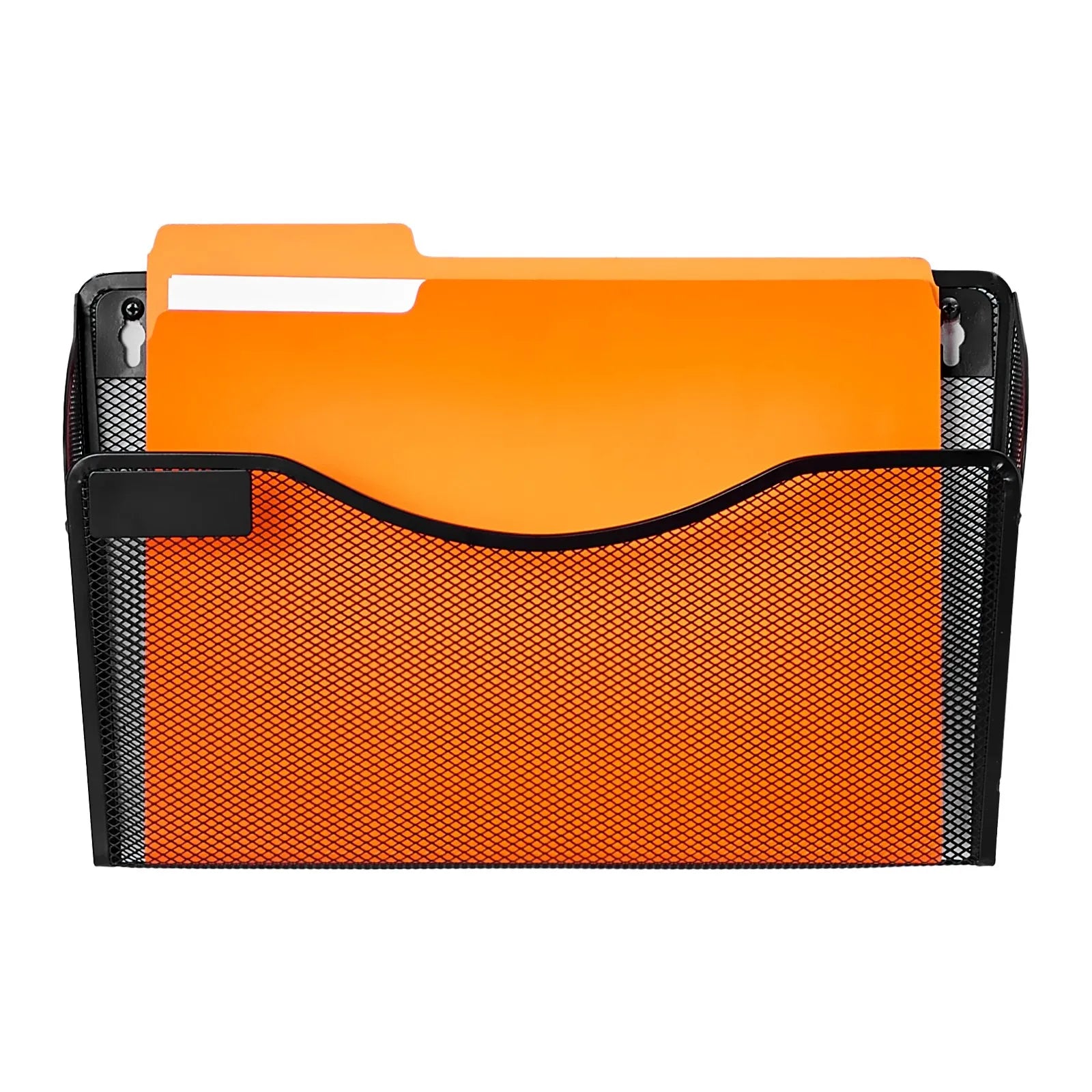 VEVOR File Wall Rack Mesh Wall File Holder 3-Piece 1 Pocket for Office & School