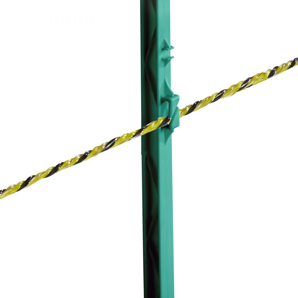 VEVOR 3366Ft 1026M Electric Fence Wire Fencing Polywire Horse Cattle Livestock