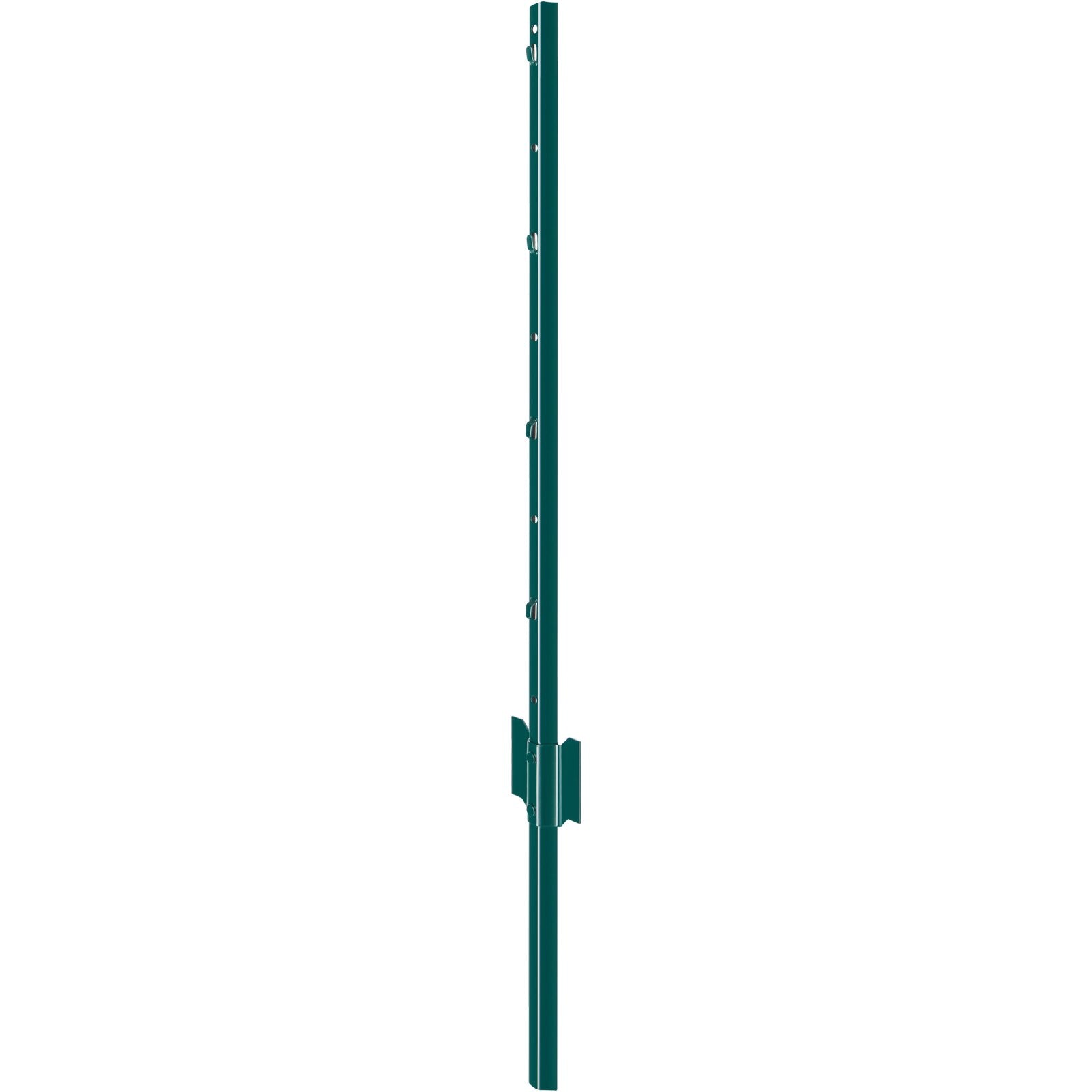VEVOR 3 Feet Fence Post 10 Pack T-Post Heavy Duty Metal Fence Posts Green