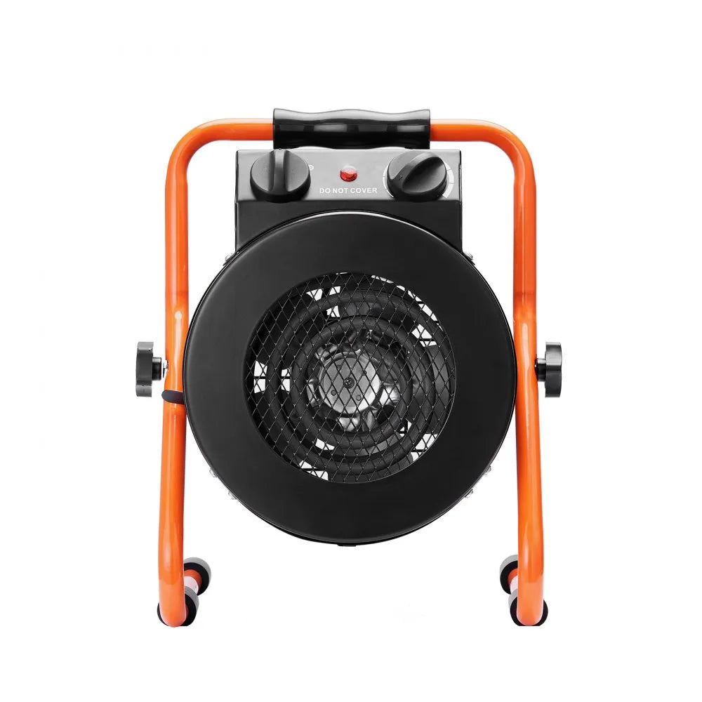 1500W Greenhouse Heater with Thermostat, 2-Speed Fan and Overheat Protection