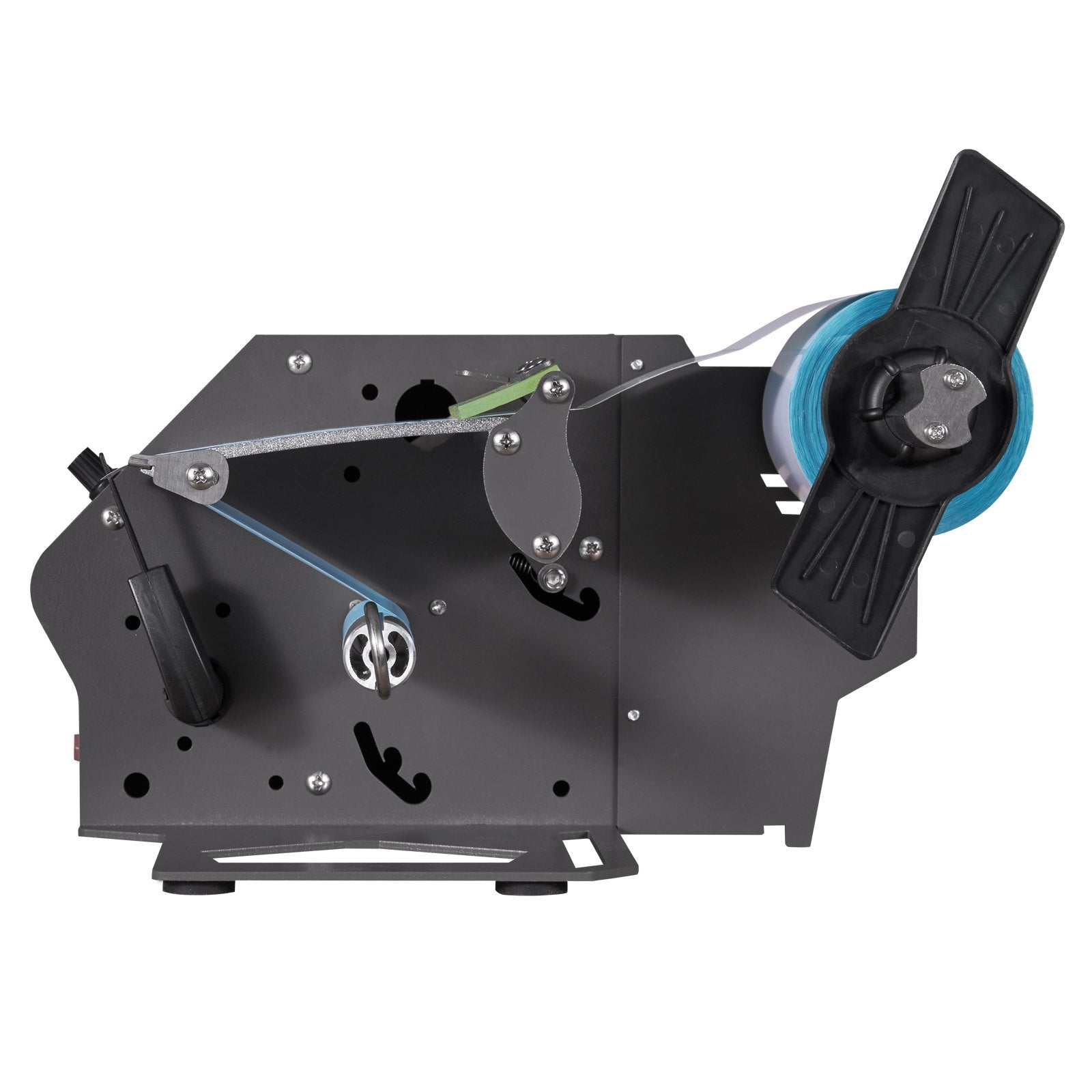 VEVOR Automatic Label Dispenser, Width 0.2"-4.5"/5-115 mm, Length 0.2"/5 mm-?, Automatic Label Stripper Label Separating Machine, Speed Adjustable Label Applicator for Transparent and Opaque Labels