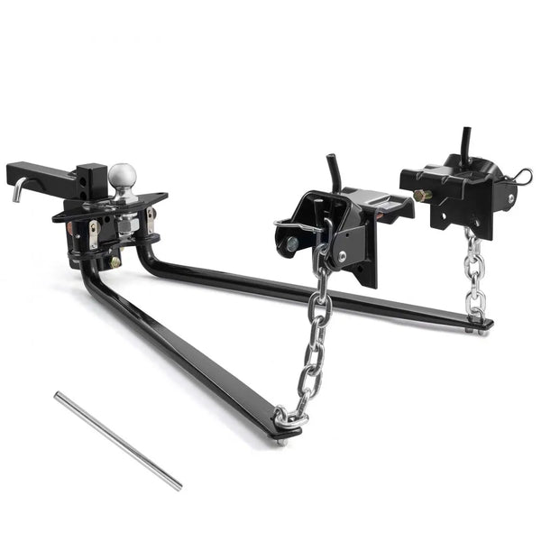 10,000 lb Weight Distribution Hitch with 2-5/16" Hitch Ball, 1,000 lb Tongue Weight, 2" Shank