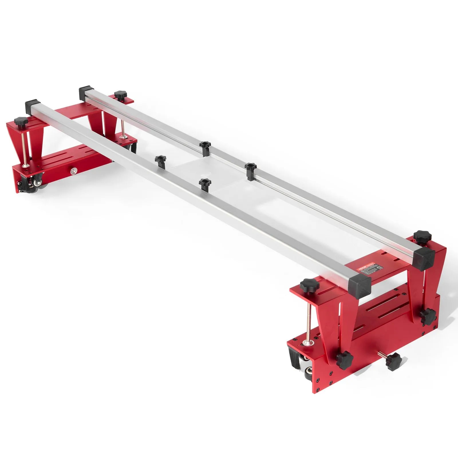 VEVOR Router Sled, 64 inches, Portable and Easy to Adjust Slab Flattening Jig, DIY Woodworking Router Sled for Flattening Slabs, Slab Guide Jig Trimming Planing Machine for Wood Flattening, Home DIY