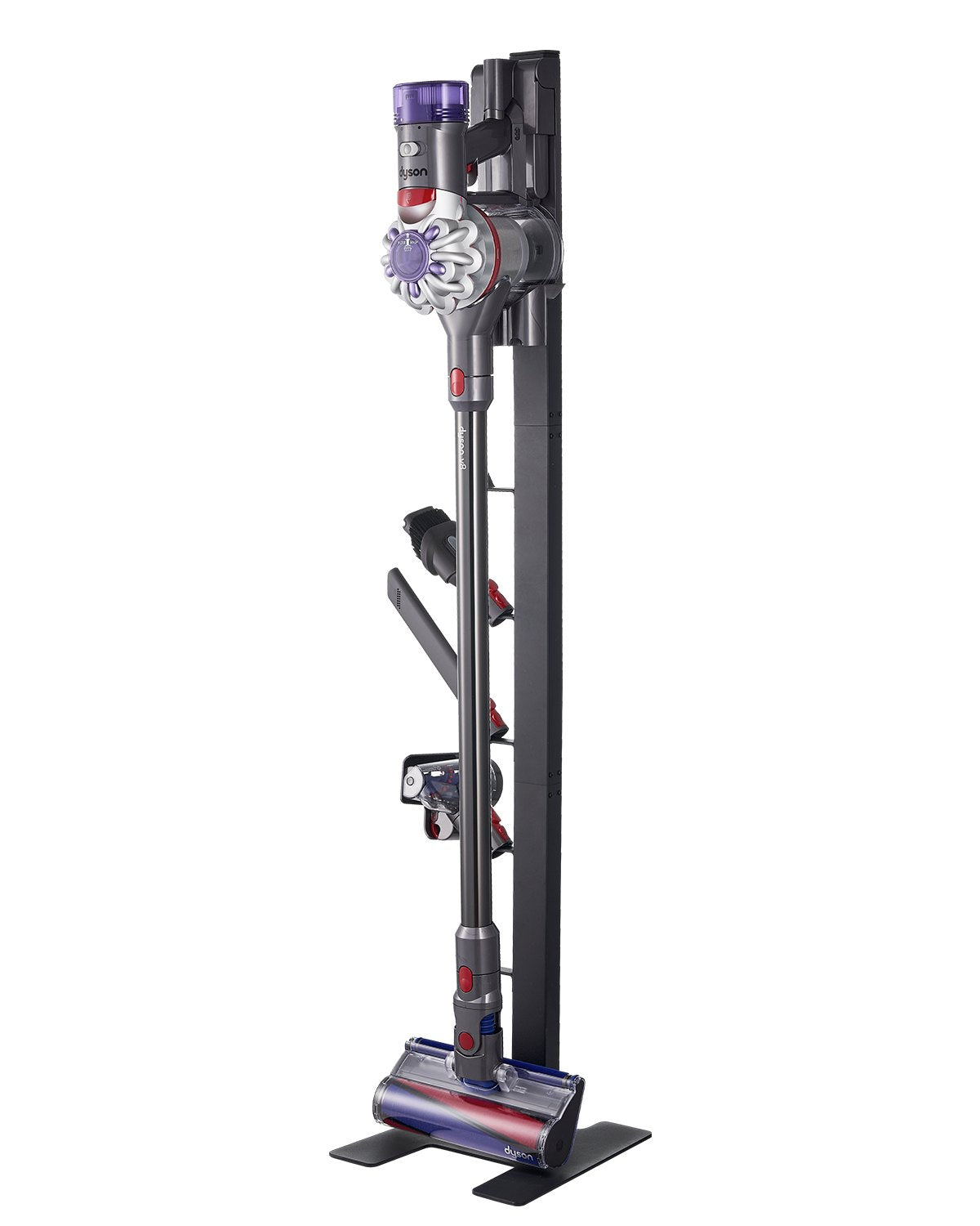 VEVOR Vacuum Stand for Dyson Multi-Models Storage Bracket Holder with 6 Hooks