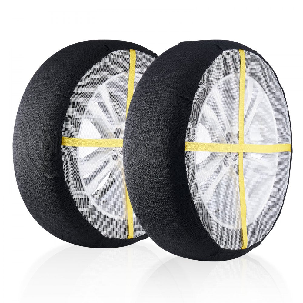 VEVOR Thickened Snow Socks for Tires Full Coverage Snow Traction Tire Cover