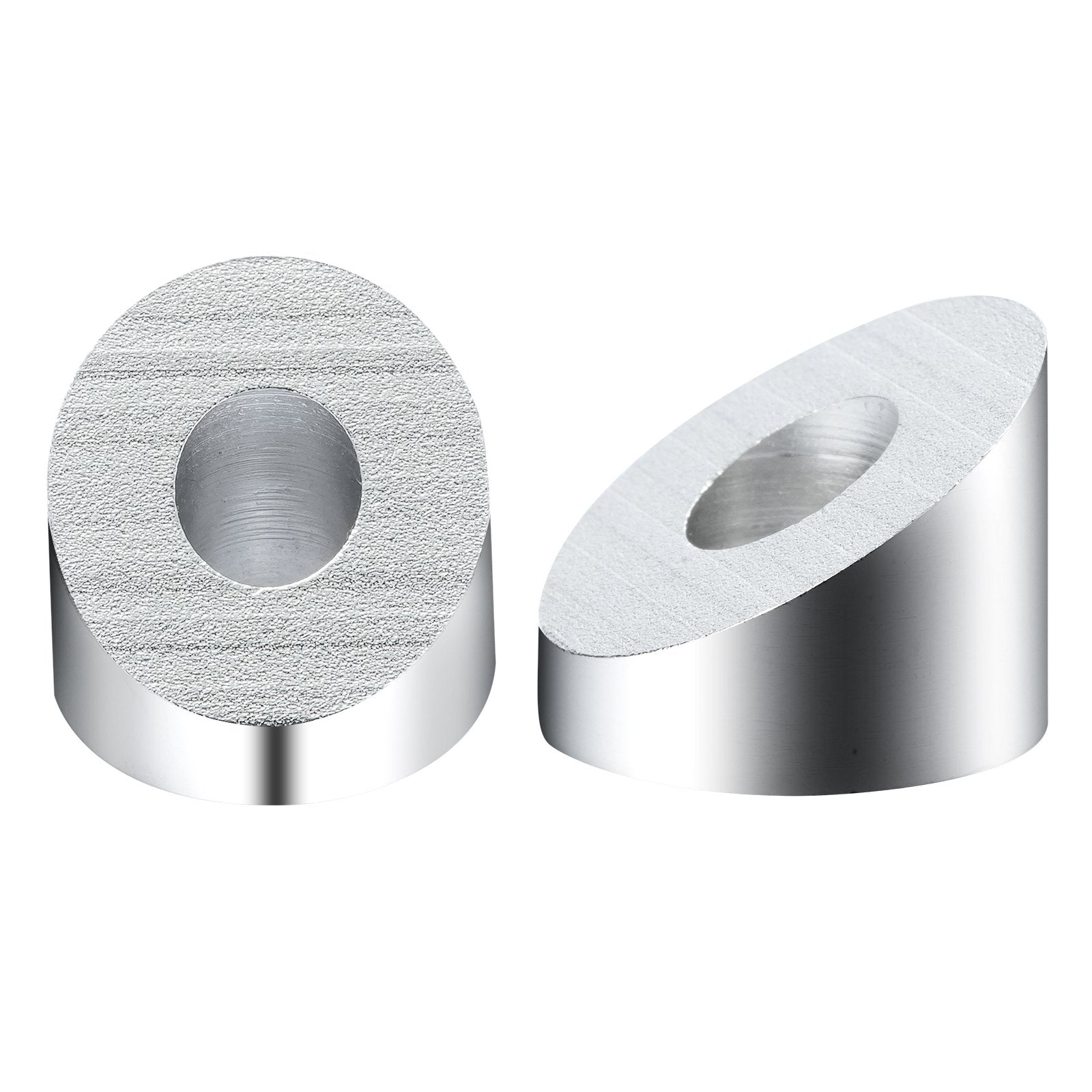 VEVOR 20Pack Cable Railing Kit 1/8" Wheel Protector Sleeves, Bundle with Black Invisible Swage Tensioner and Terminal, Cable Railing Safeguard Covers for 1/8" 3/16" Wire Rope Multi-Angle Install