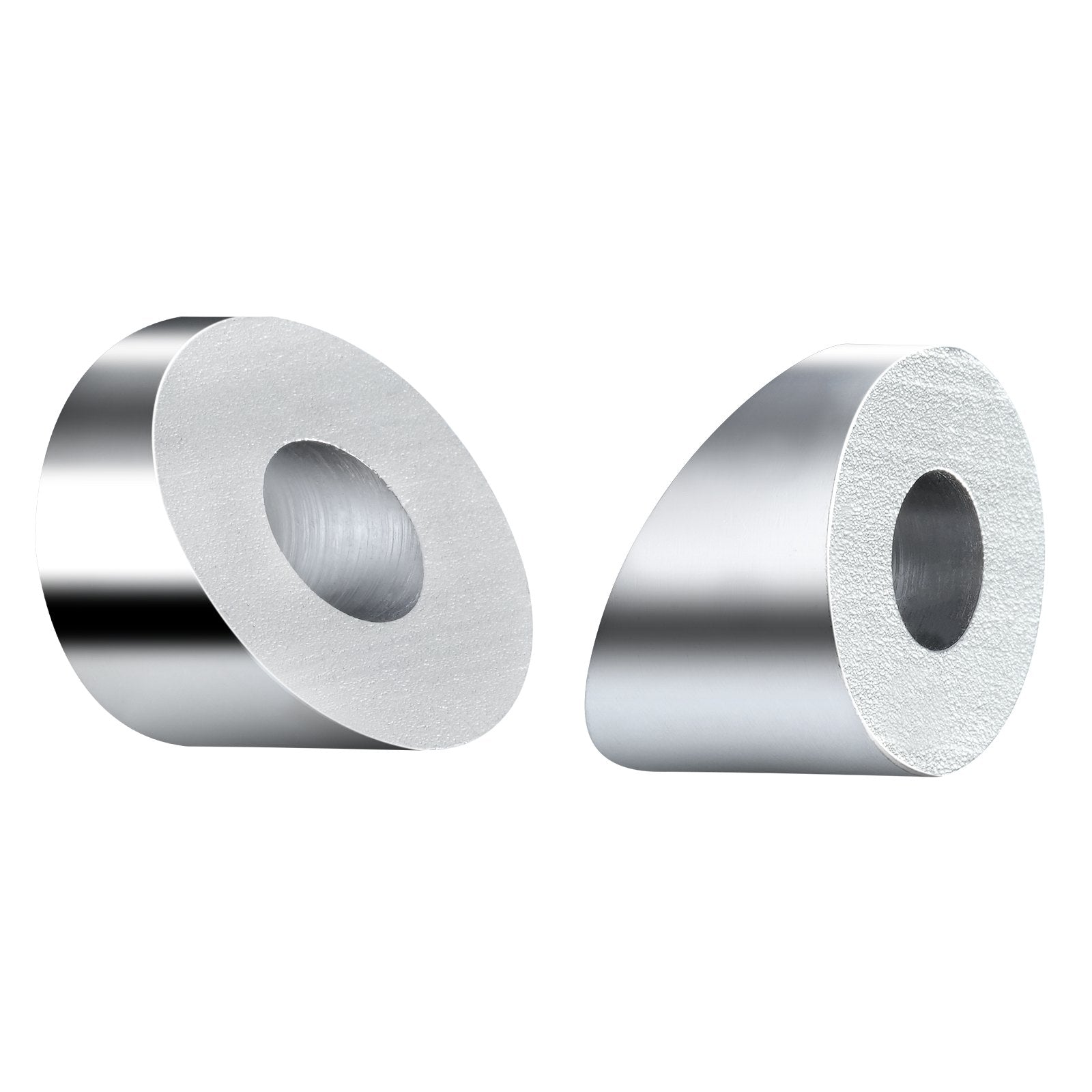 VEVOR 20Pack Cable Railing Kit 1/8" Wheel Protector Sleeves, Bundle with Black Invisible Swage Tensioner and Terminal, Cable Railing Safeguard Covers for 1/8" 3/16" Wire Rope Multi-Angle Install