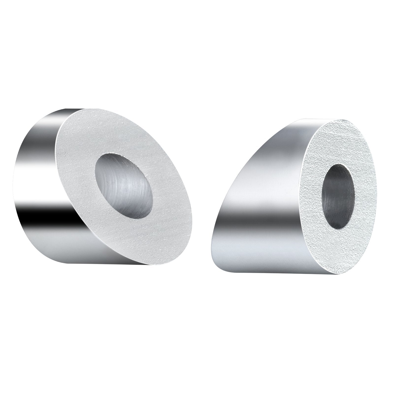 VEVOR 20Pack Cable Railing Kit 1/8" Wheel Protector Sleeves, Bundle with Black Invisible Swage Tensioner and Terminal, Cable Railing Safeguard Covers for 1/8" 3/16" Wire Rope Multi-Angle Install