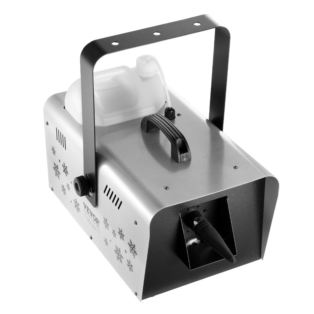 VEVOR Snow Machine 1500W Wireless Remote Handheld Hanging Snow Making Machine
