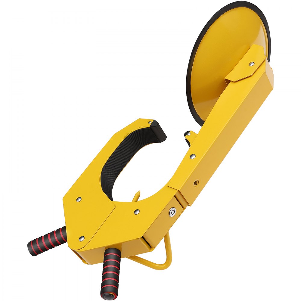 VEVOR Wheel Lock Clamp, 1 Pack Trailer Wheel Lock, Heavy-Duty Anti Theft Tire Lock, Trailer Wheel Locks for RV Trailers, Cars, Trucks, SUVs