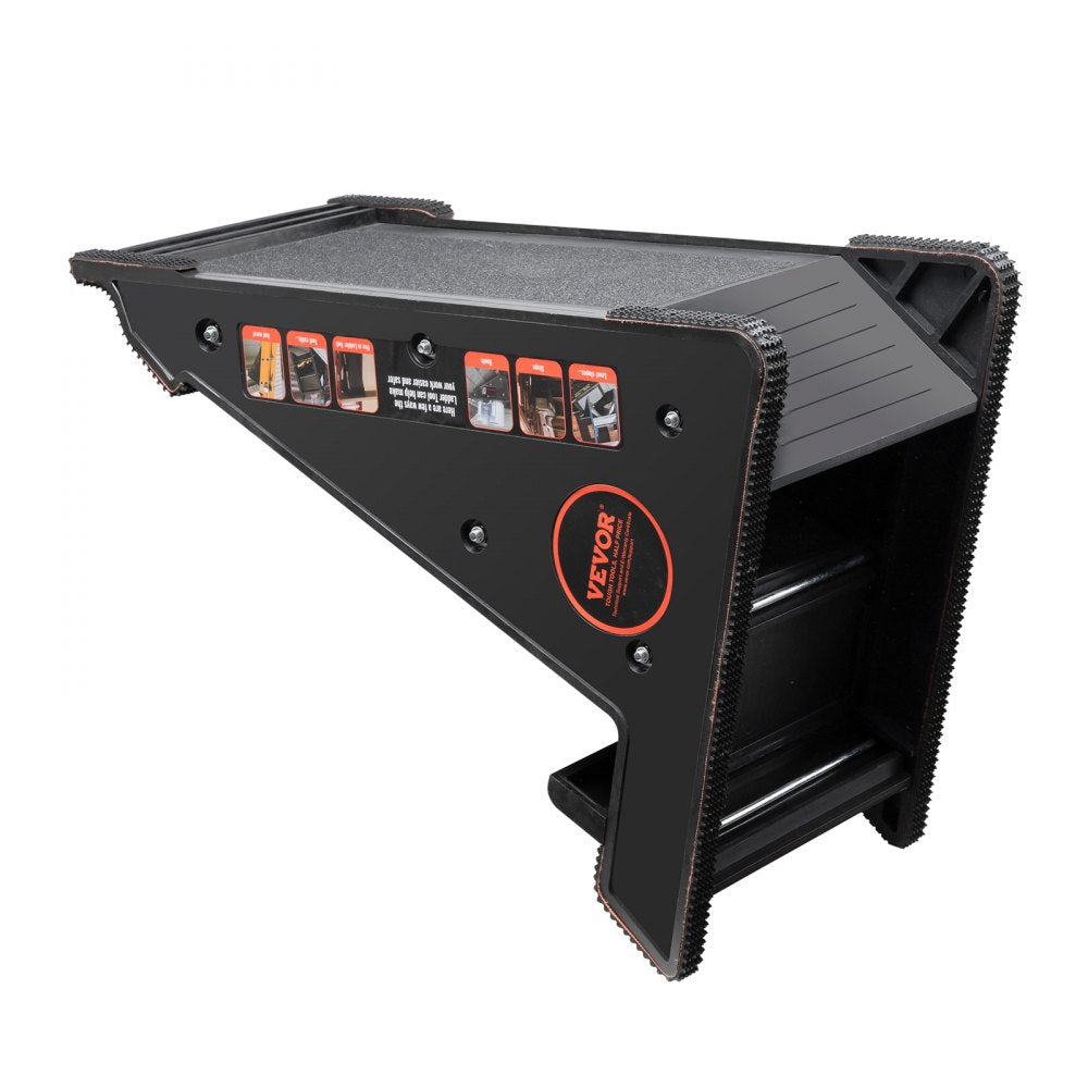 VEVOR Ladder Levler 380lbs Load PP Leveling Tool with Storage for Uneven Ground