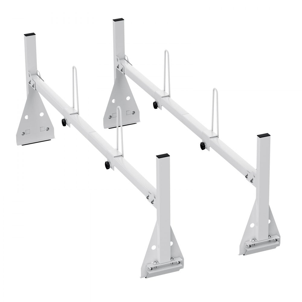 VEVOR Trailer Ladder Rack Van Roof Ladder Rack 600 lbs 56.7-63 inch Adjustable