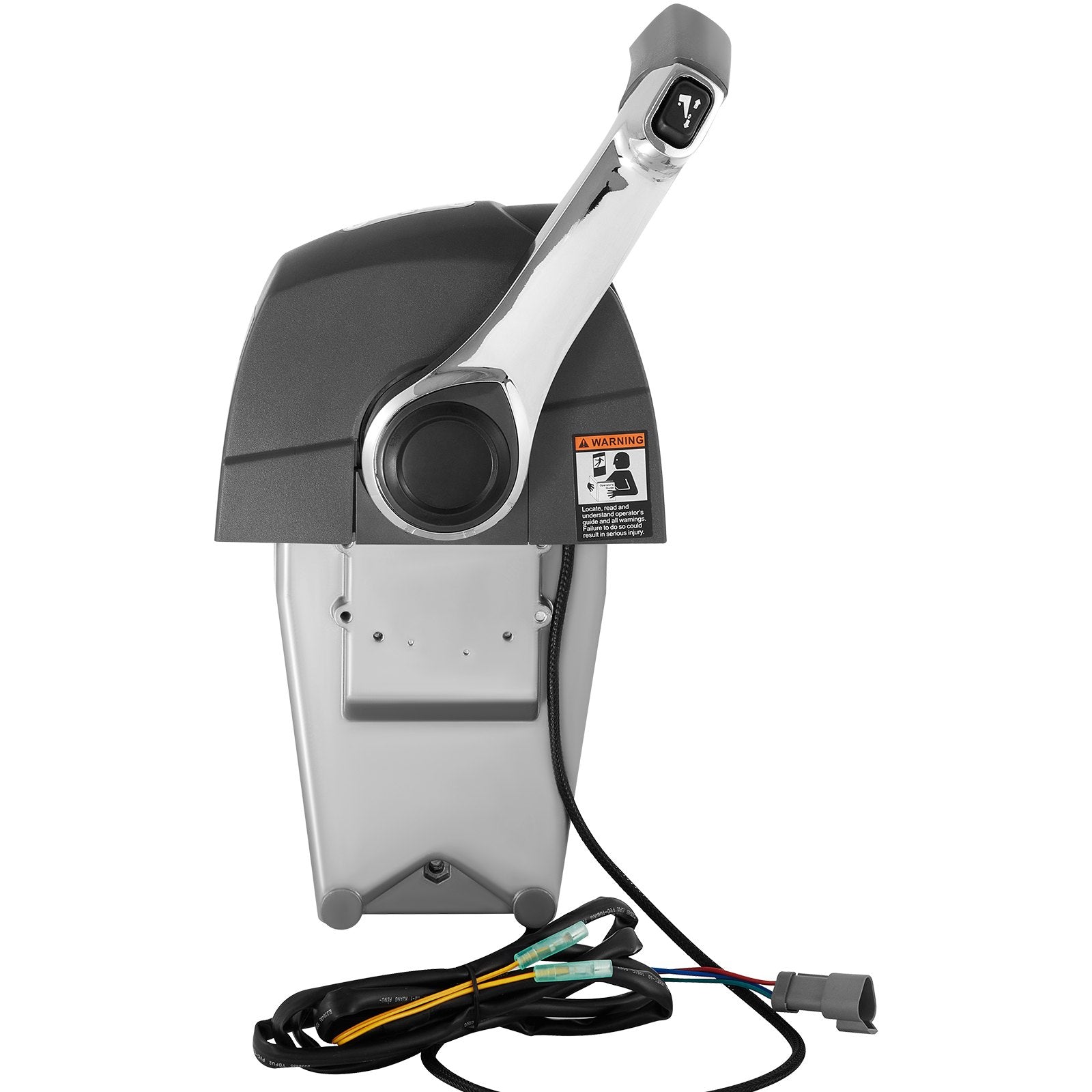 VEVOR Boat Throttle Control 5006182 Side Mount Outboard Remote Control Single Lever Binnacle for Evinrude and Johnson Outboards Throttle Gear Control