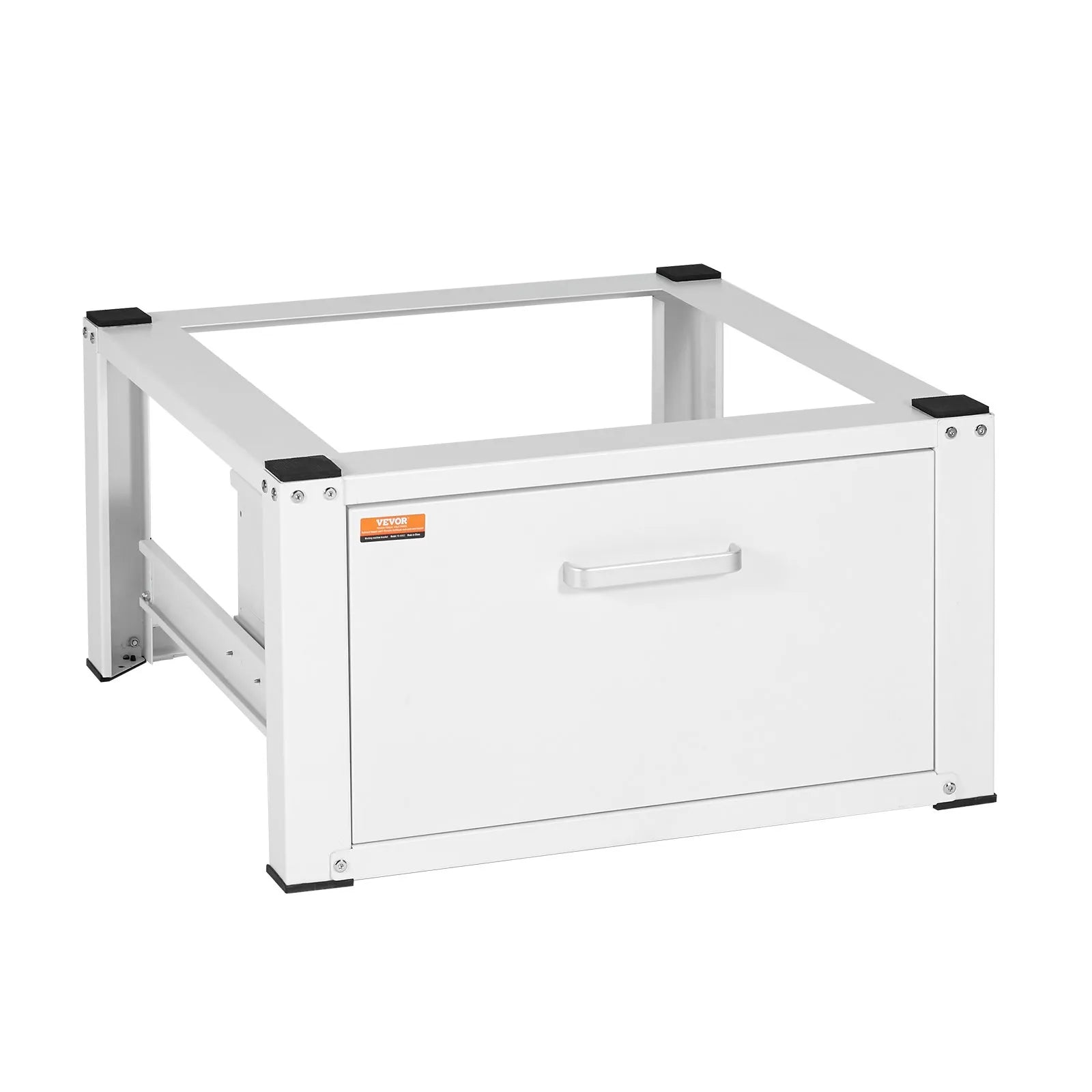 VEVOR Laundry Pedestal 27" Wide 14.4" Height, Washer And Dryer Base Stand Platform Universal Fit 660lbs Capacity, Heavy Duty Multi-Functional Base for Washing Machine with Drawer & Rich Accessories