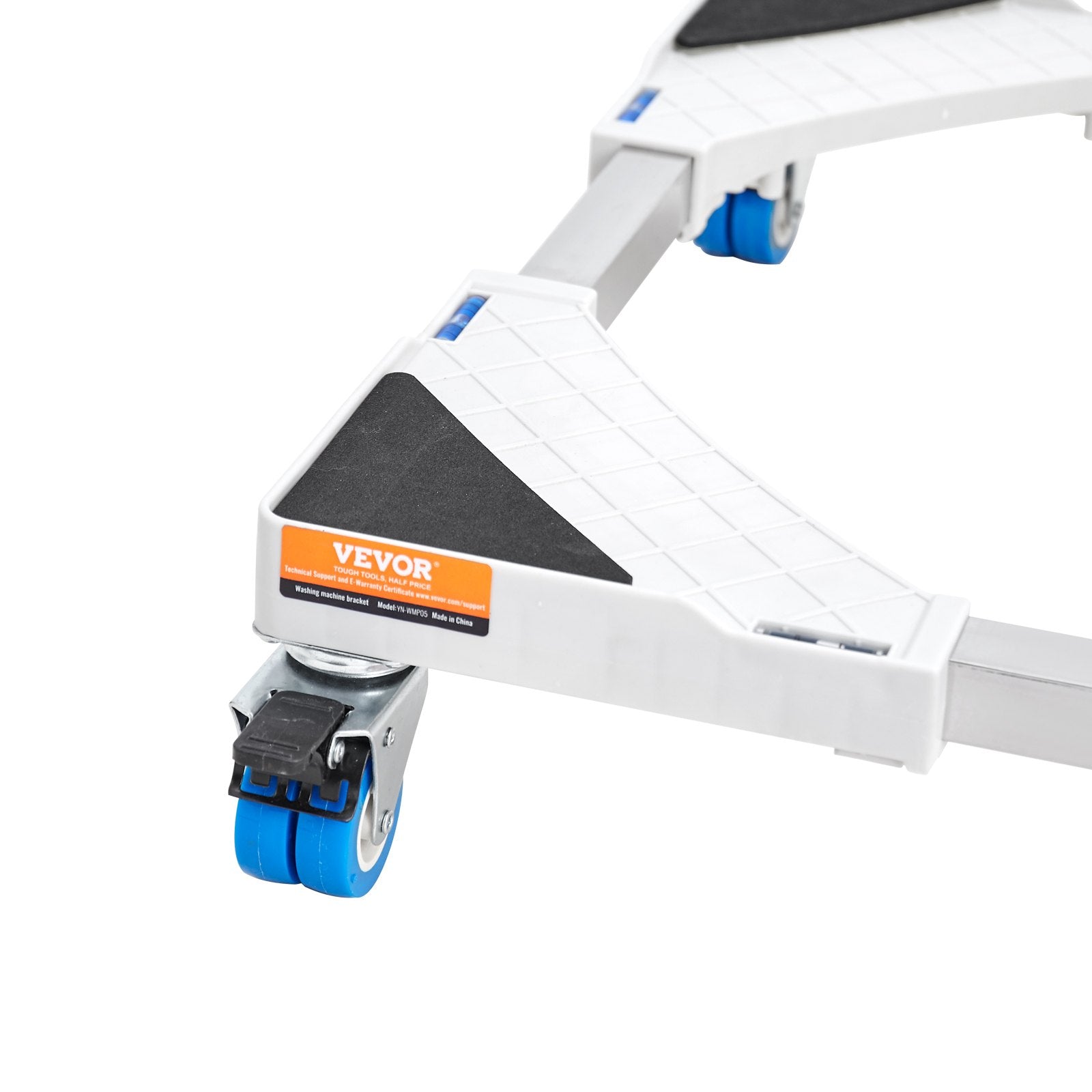 VEVOR Mini Fridge Stand Universal Laundry Pedestal, Adjustable Refrigerator Stand with Smooth Casters, Washing Machine Pedestal Multi-Functional Base for Washer And Dryer, 15"-24.2"W Expandable