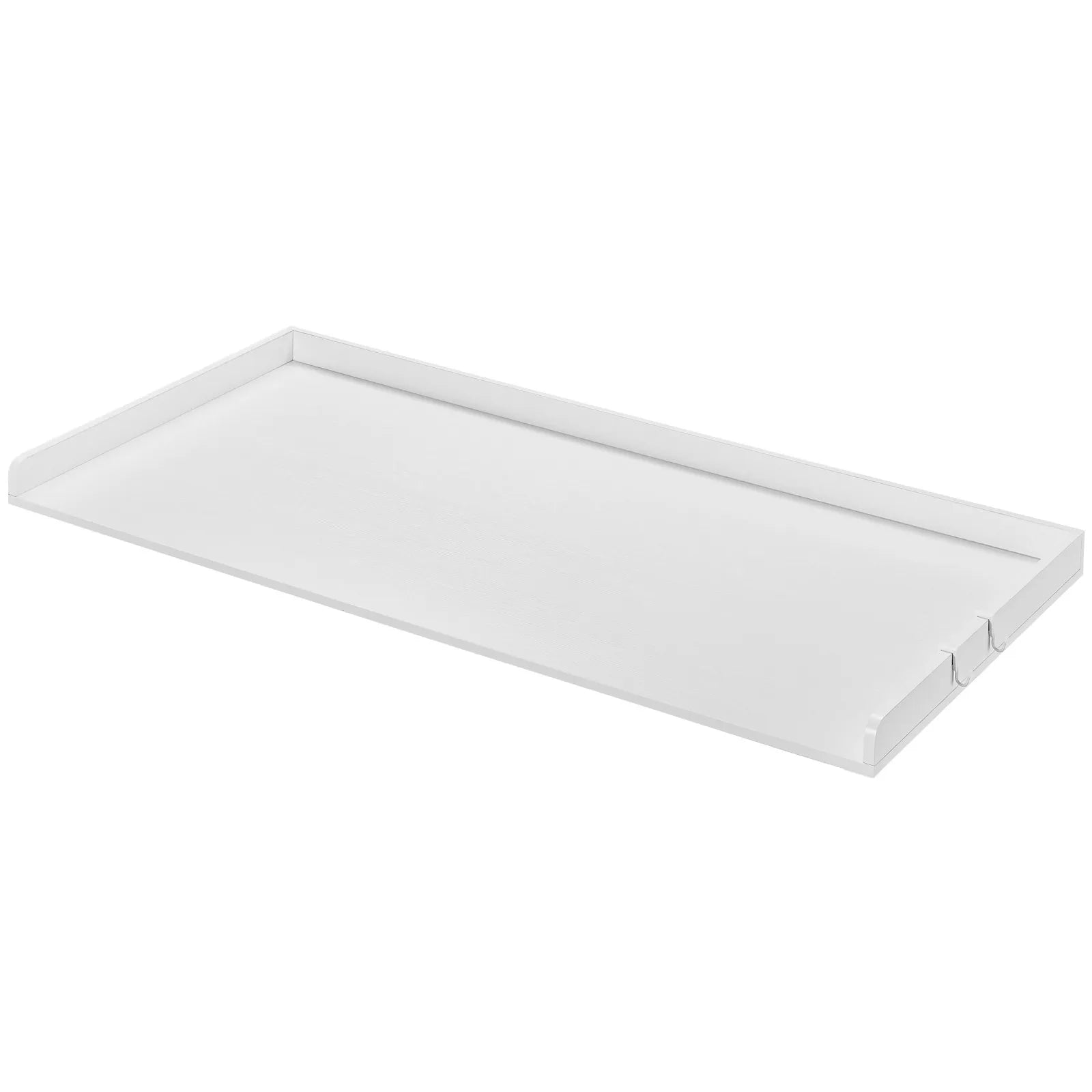 VEVOR Washer Dryer Countertop 54" x 27" Wooden Washer and Dryer Topper White