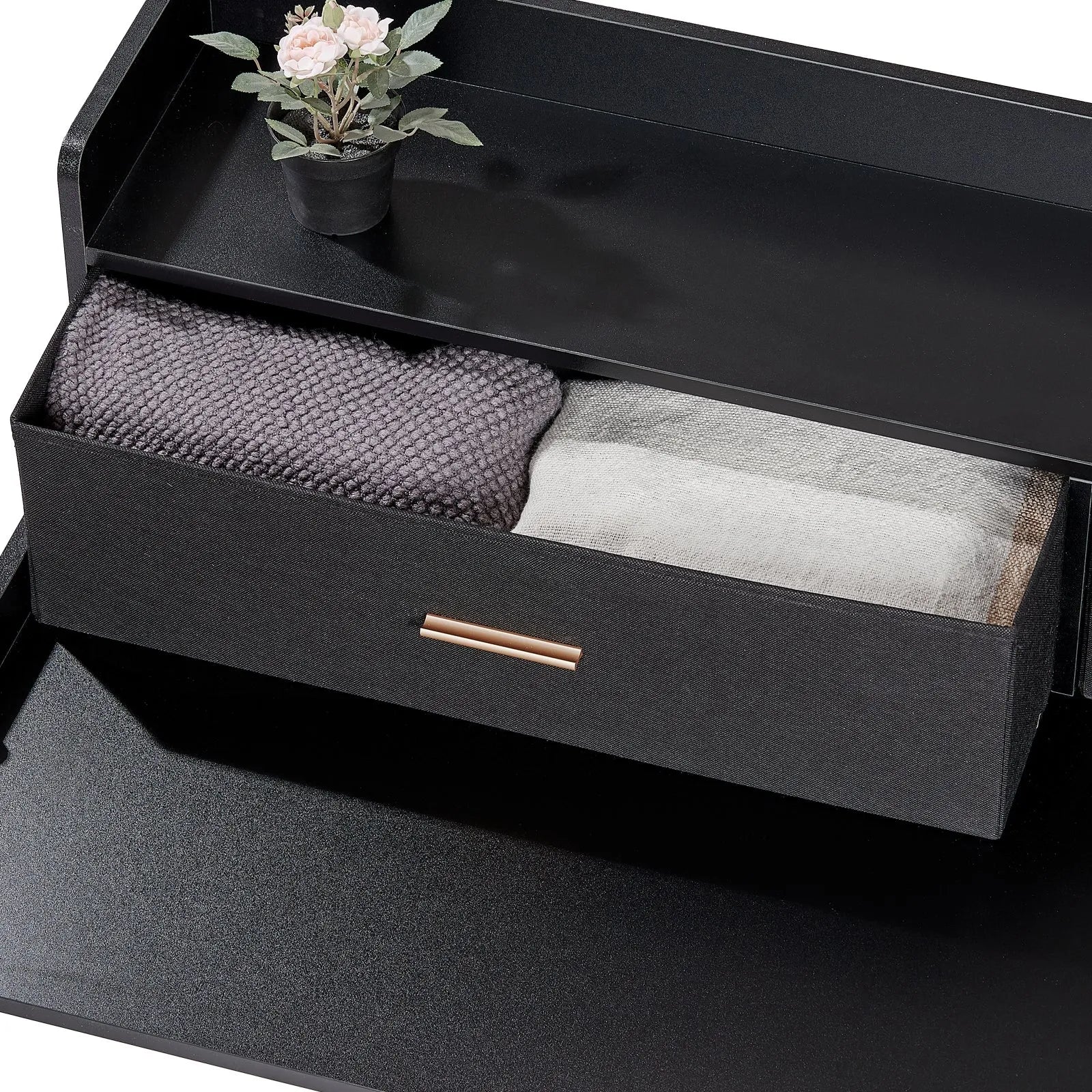 VEVOR Washer Dryer Countertop 54x27" Laundry Topper Cover with 2 Drawers & Shelf