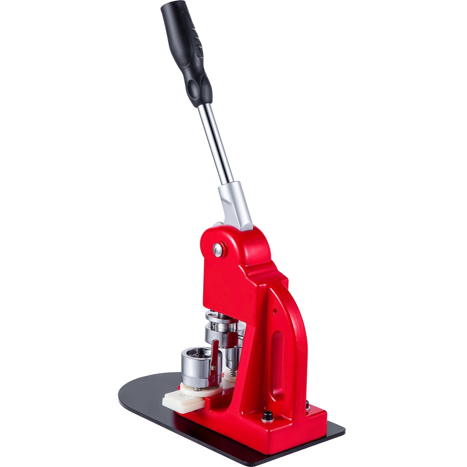 VEVOR Button Badge Maker Machine 25mm?1 in?DIY Pin Button Maker Machine with1000 Pcs Button Parts & Circle Cutter Installation-Free Button Press Kit for Idol, JK, School,Kids