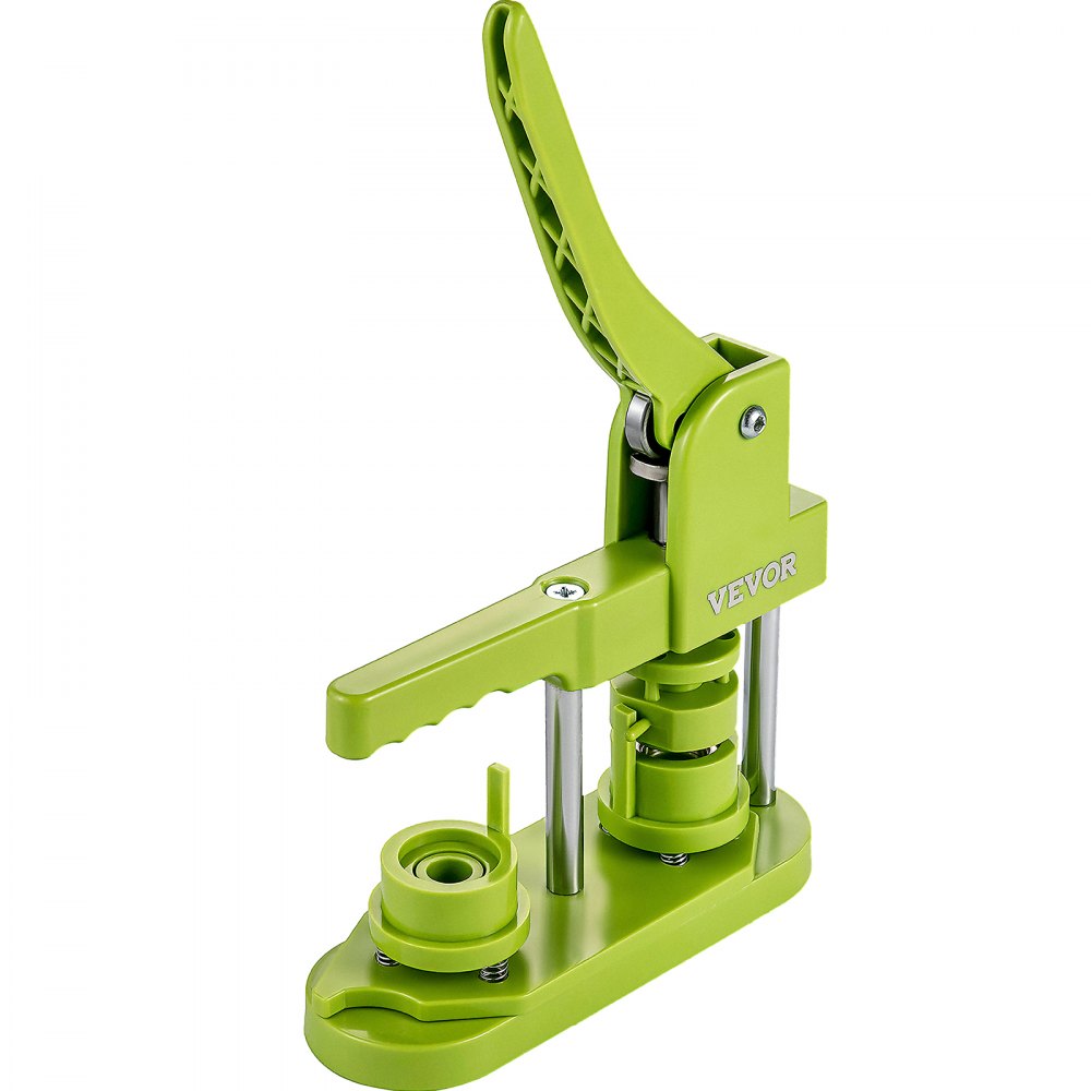 VEVOR Installation-Free Button Maker Machine 25mm (1 inch) with 500pcs Button Parts Badge Press Machine,DIY Pin Button Maker Machine with Circle Cutter