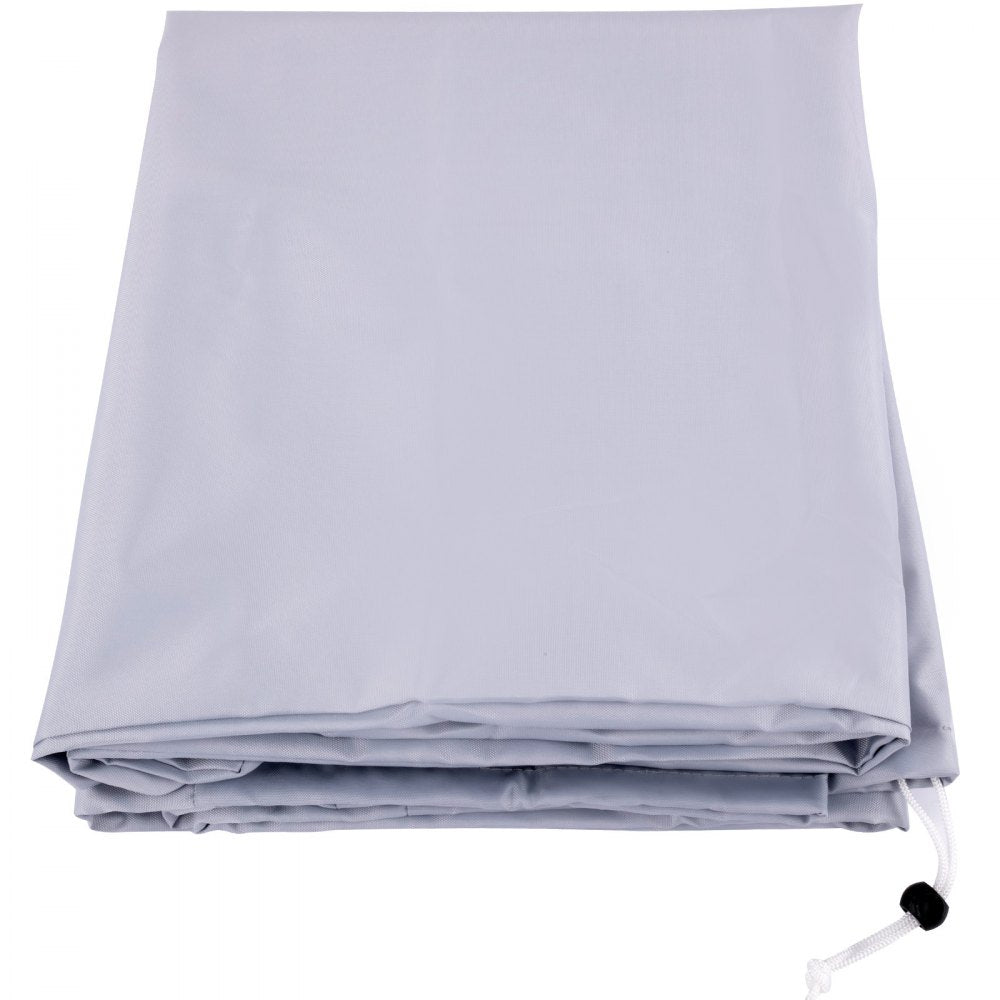 VEVOR Waterproof Boat Cover, 25'-28' Trailerable Boat Cover, Beam Width up to 118" v Hull Cover Heavy Duty 210D Marine Grade Polyester Mooring Cover for Fits V-Hull Boat with 5 Tightening Straps