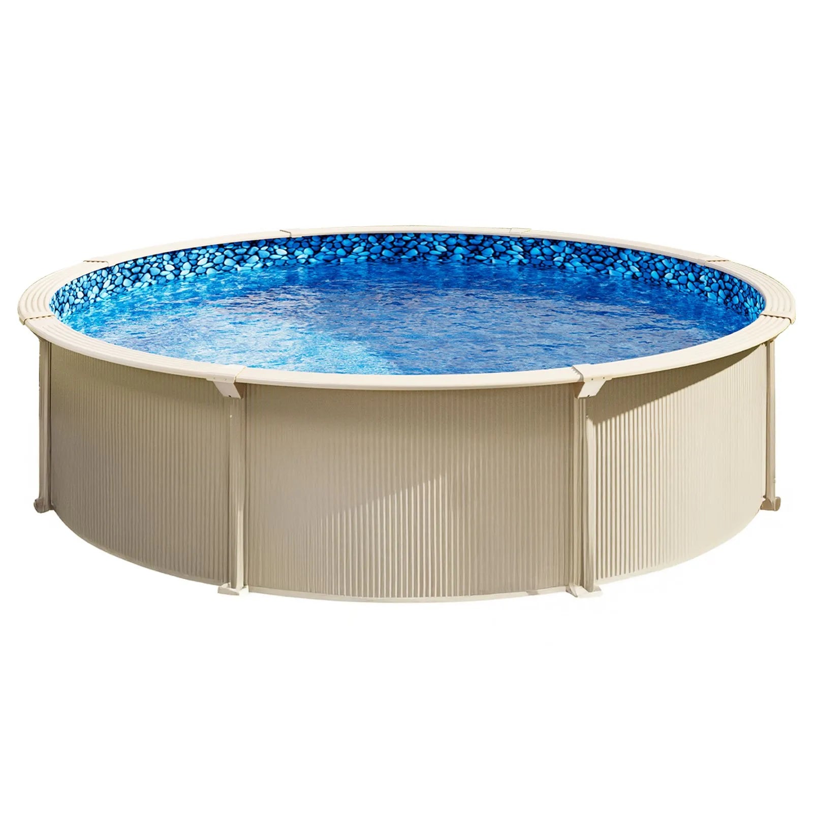 VEVOR Round Pool Liner 18ft Overlap Style Pool Liner 54in Wall Height