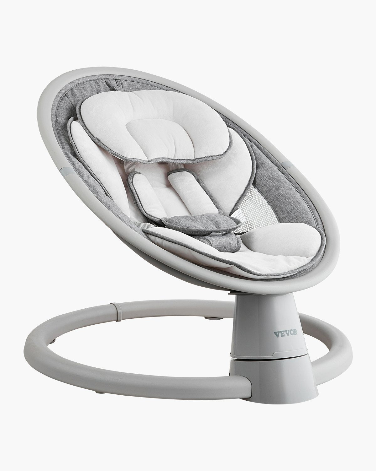 VEVOR Baby Swing for Infants 5 Speeds Remote Control Bluetooth Lullabies Cushion