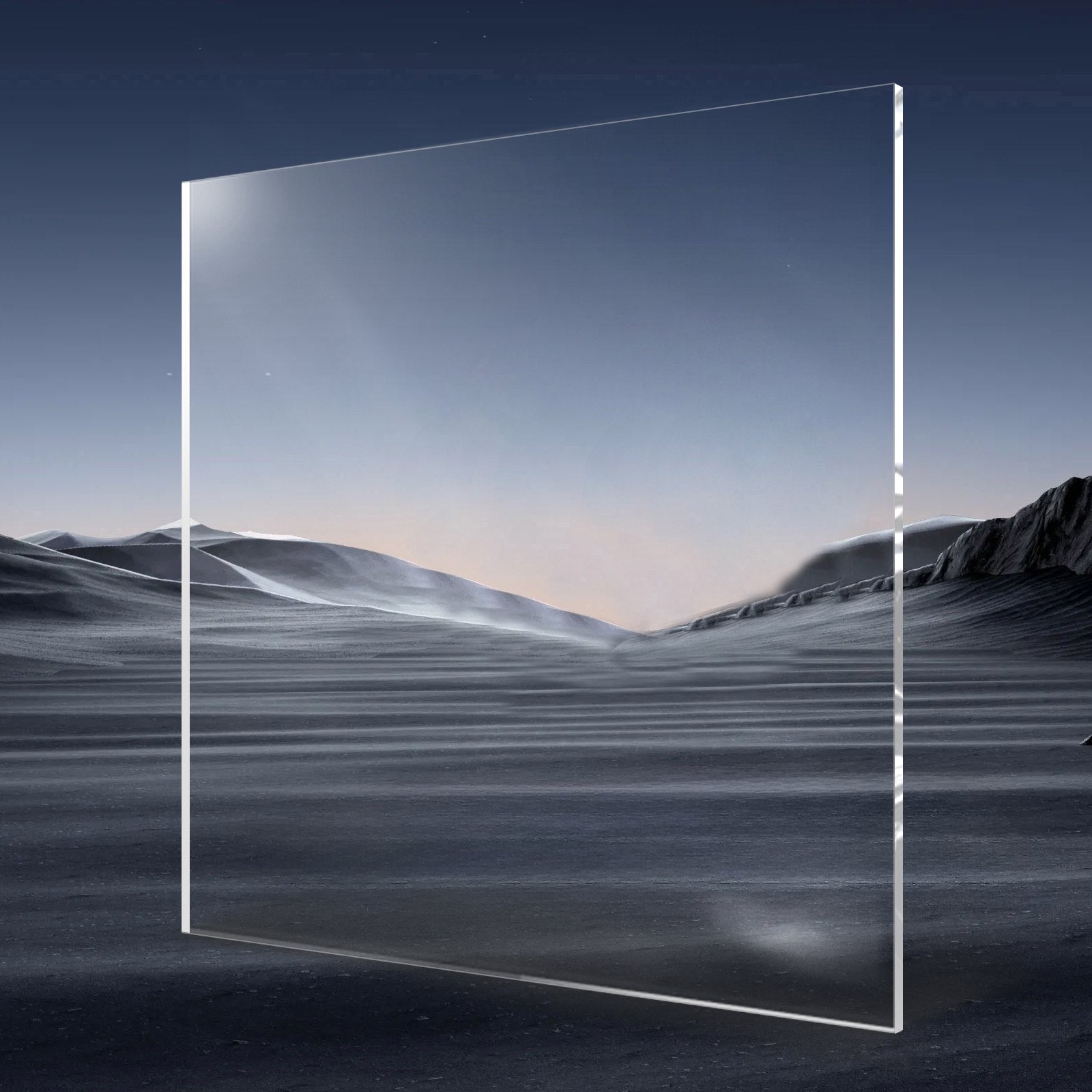 VEVOR 1-Pack Plexiglass Acrylic Sheet 36 x 48 Inch Plastic Sheet 1/4 Inch Thick