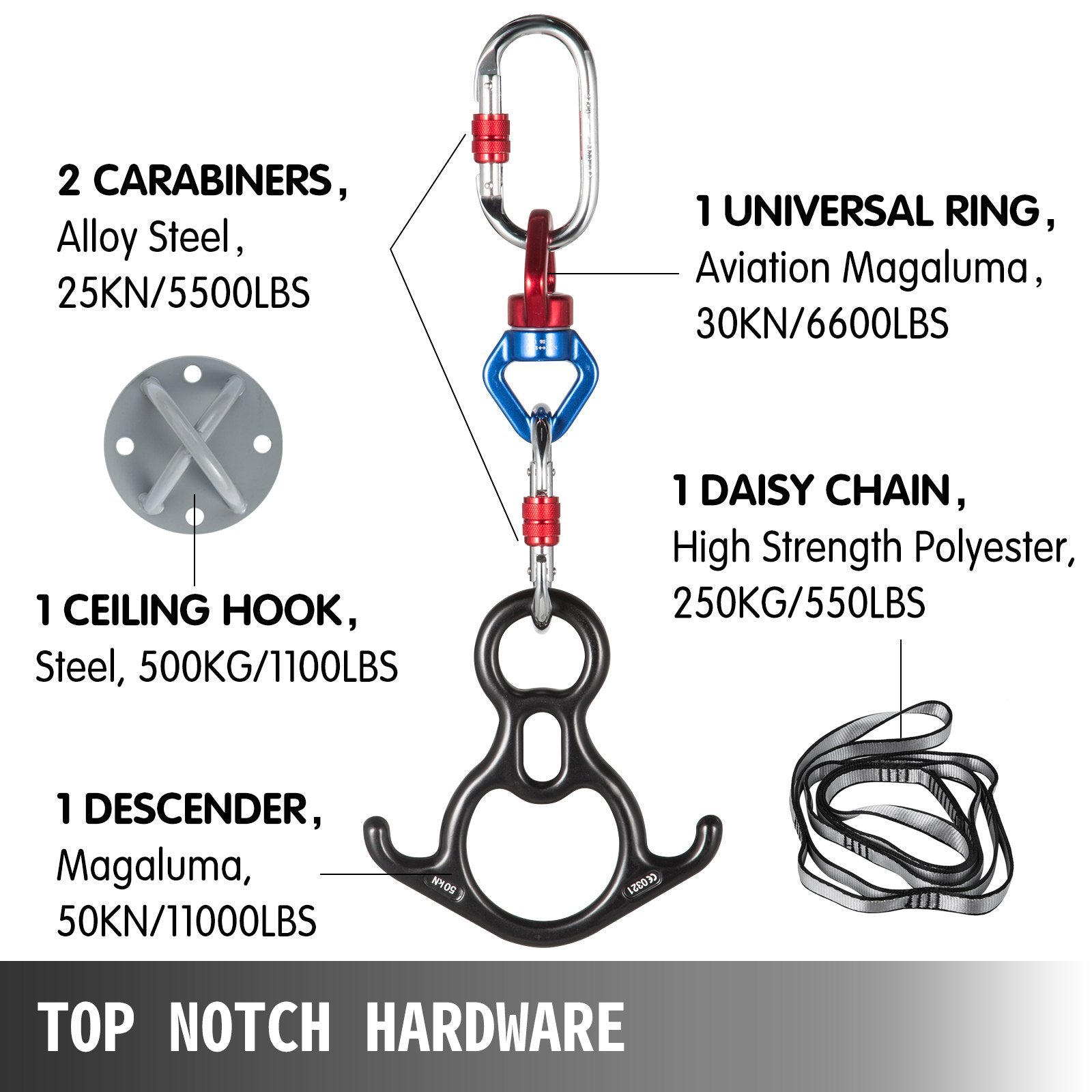 Aerial Silk 11Yards Yoga Swing Hammock Trapeze Antigravity Pilates 10Mx2.8M Home