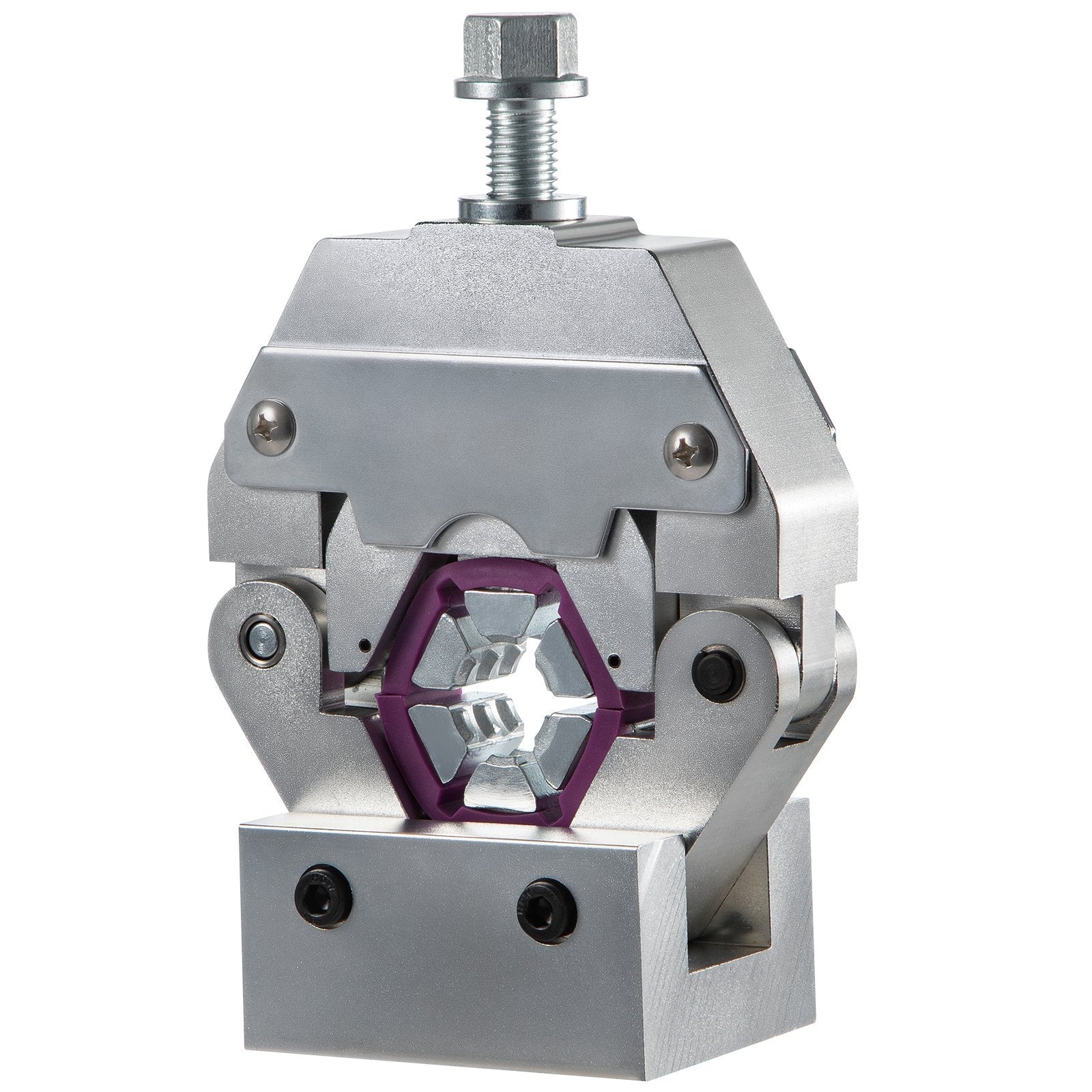 VEVOR Manually Operated AC Hose Crimper Hydra-Krimp 71550 Manual AC Hose Crimper Kit Air Conditioning Repair Handheld AC Hose Crimping Tool with 4 Dies