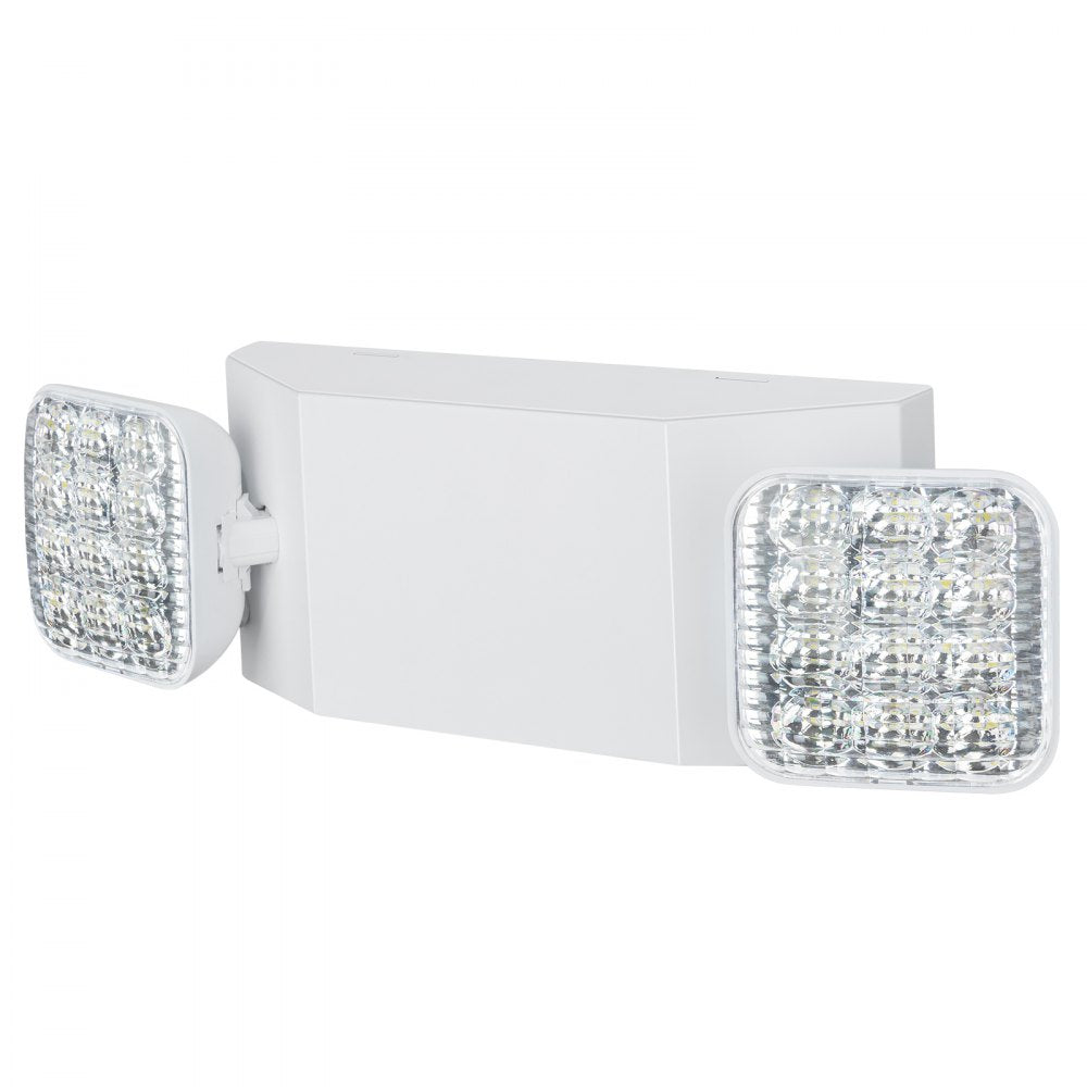 VEVOR 12 PCs Commercial Emergency Light LED Exit Lighting Fixture Backup Battery