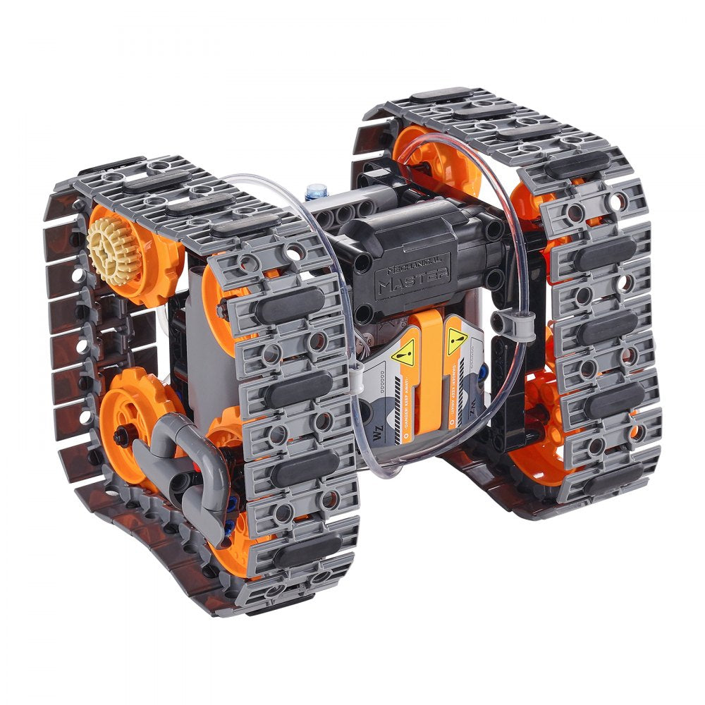 VEVOR STEM Building Toys for Kids 5 in 1 App & Remote Control Car/Robot 554 PCS