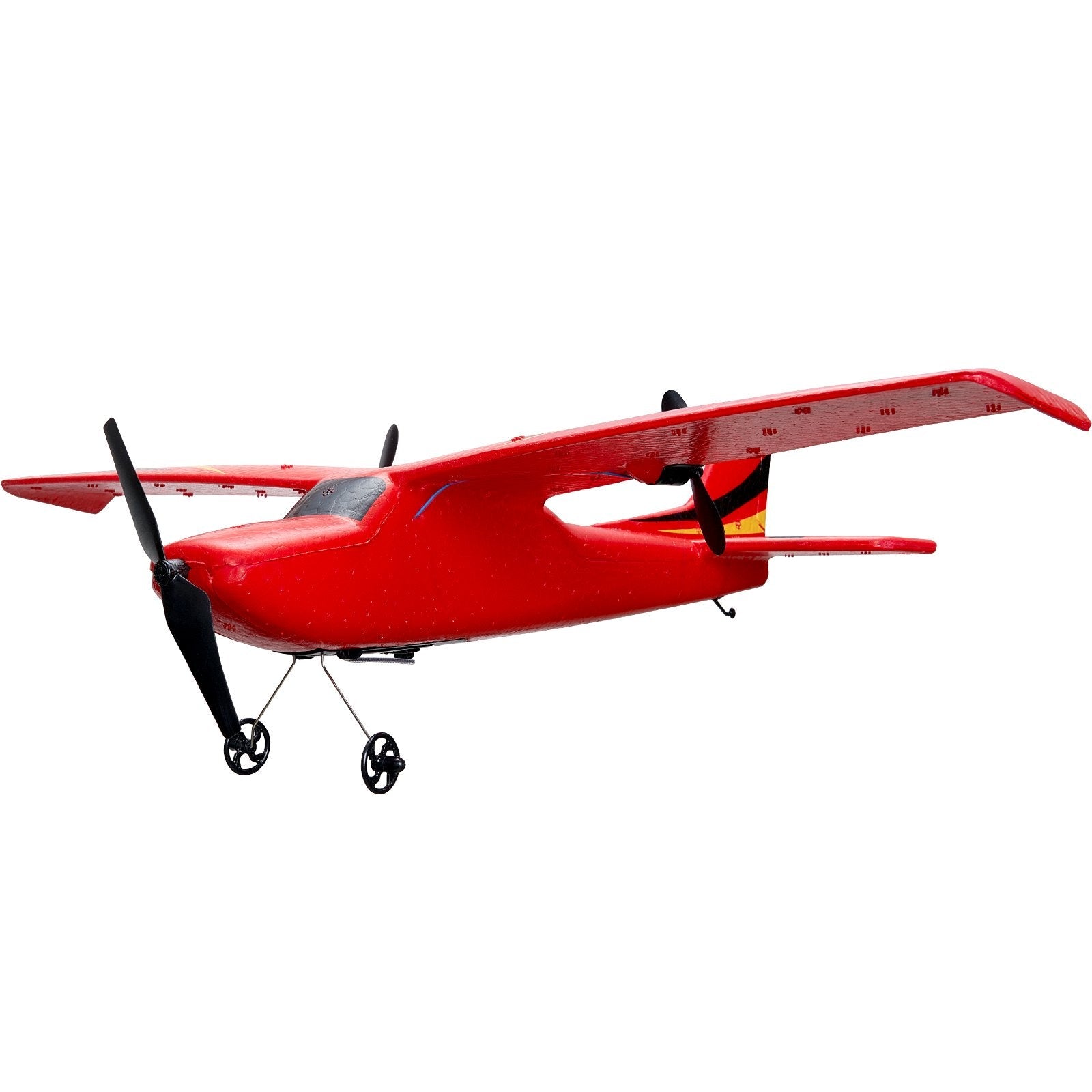 VEVOR RC Airplane EPP Foam RC Plane Toy with 2.4 GHz Remote Control 2 Batteries