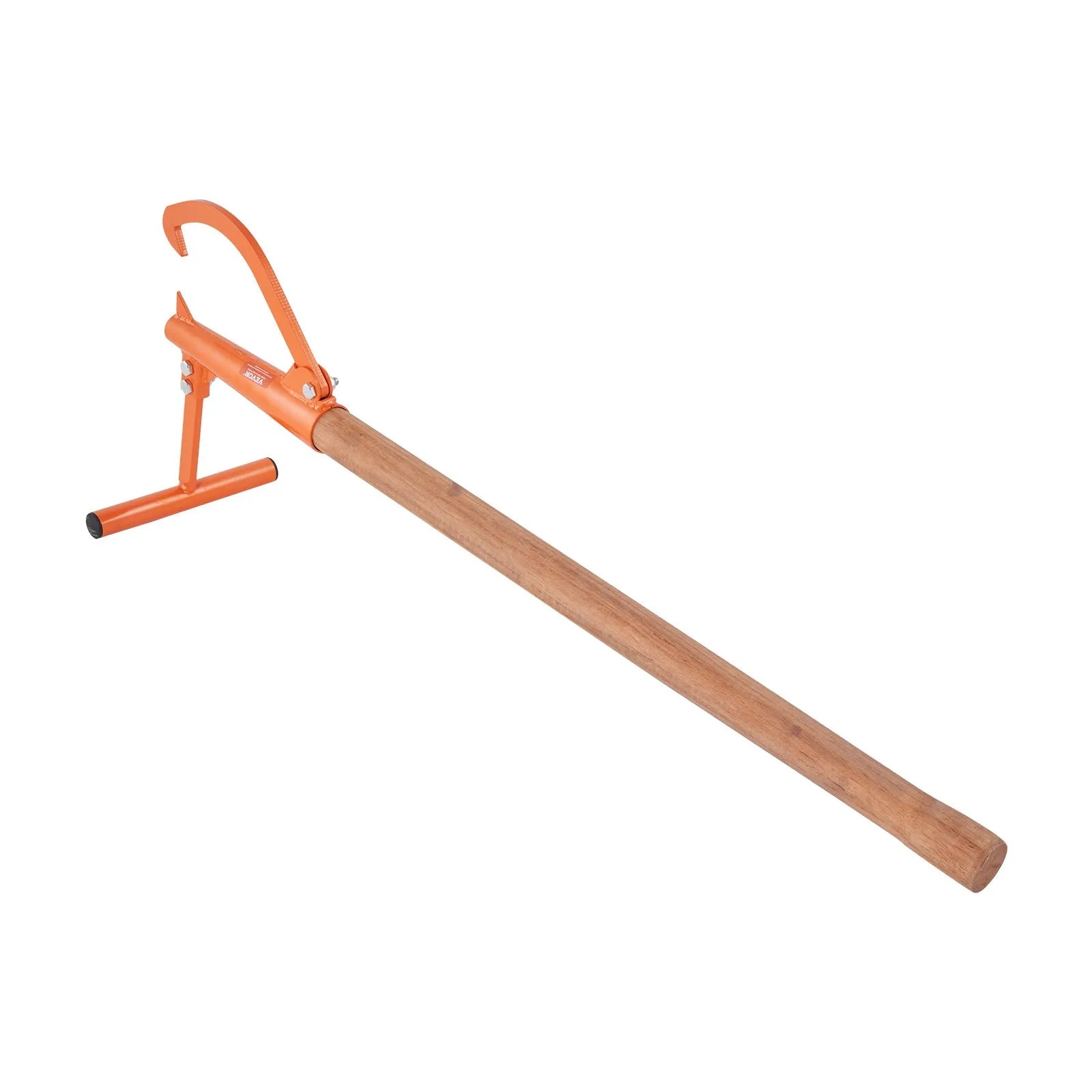 VEVOR Timberjack 46.5 in Heavy Duty Log Lifter Wooden Handle for Max 15" Dia Logs