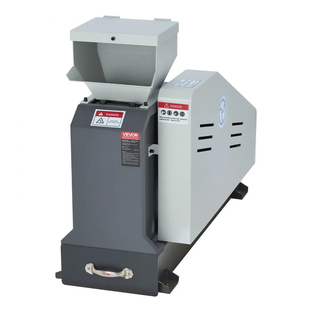 VEVOR Jaw Crusher Machine, 4KW High Power Rock Stone Crush Machine, 7.87 x 9.65 inch Feeding Port, 1740 RPM Speed Stone Shatter Grinder, Electric Stone Shatter 220V, for Rock Coal Glass Bottle