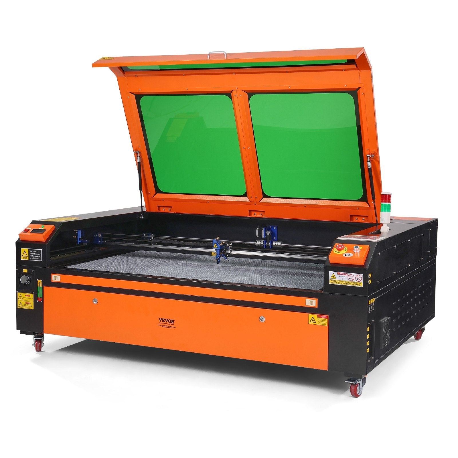 VEVOR 130W CO2 Laser Engraver and Cutter 35 x 55 in 19.7 IPS Engraving Machine