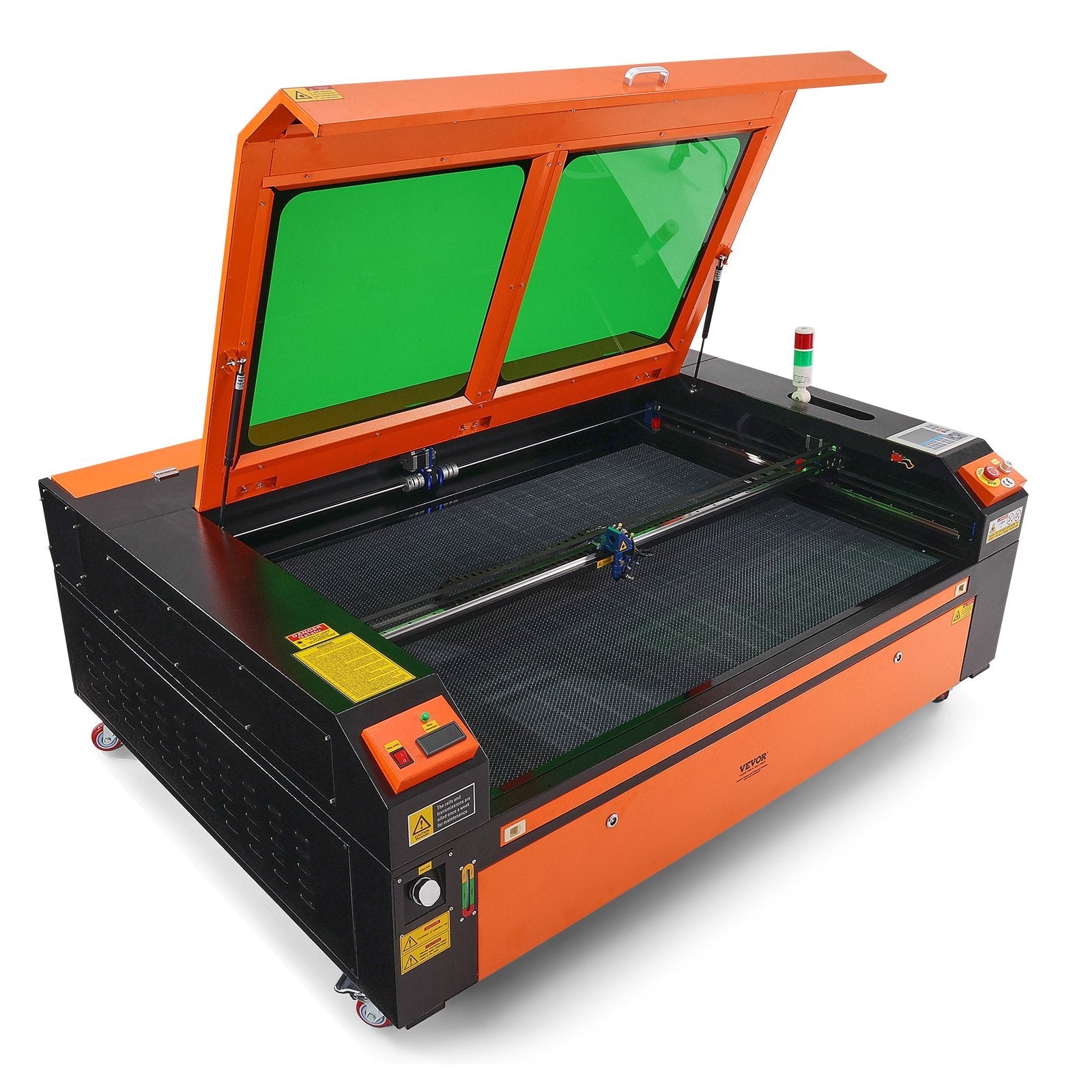 VEVOR 130W CO2 Laser Engraver and Cutter 35 x 55 in 19.7 IPS Engraving Machine
