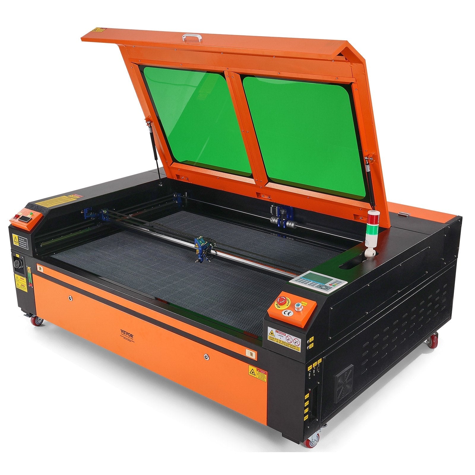 VEVOR 130W CO2 Laser Engraver and Cutter 35 x 55 in 19.7 IPS Engraving Machine