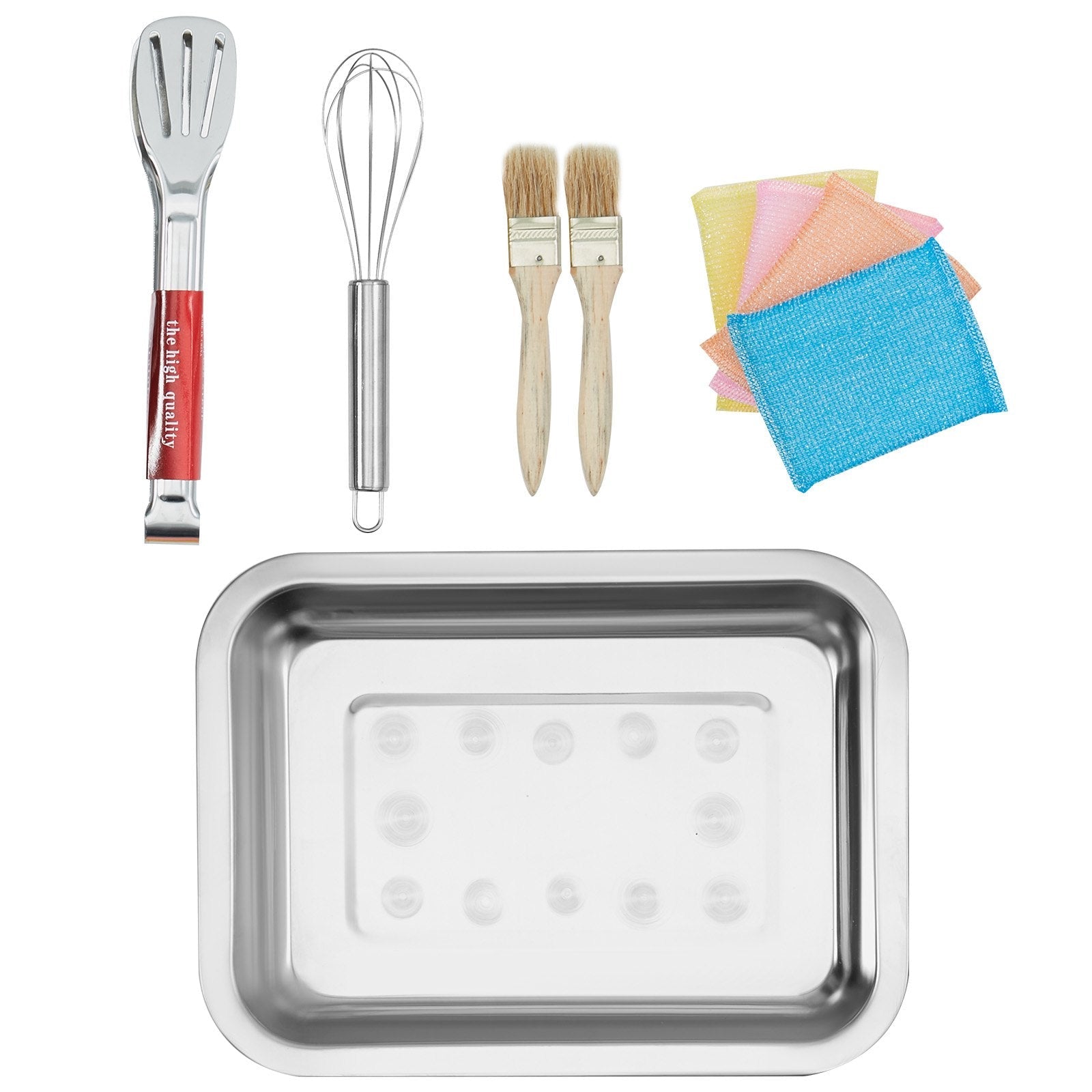 VEVOR Commercial Waffle Maker, 1 Piece per Batch, 1300W Round Waffle Iron, Non-Stick Waffle Baker Machine with 122-572? / 50-300? Temp Range Teflon-Coated Baking Pans Stainless Steel Body, 120V