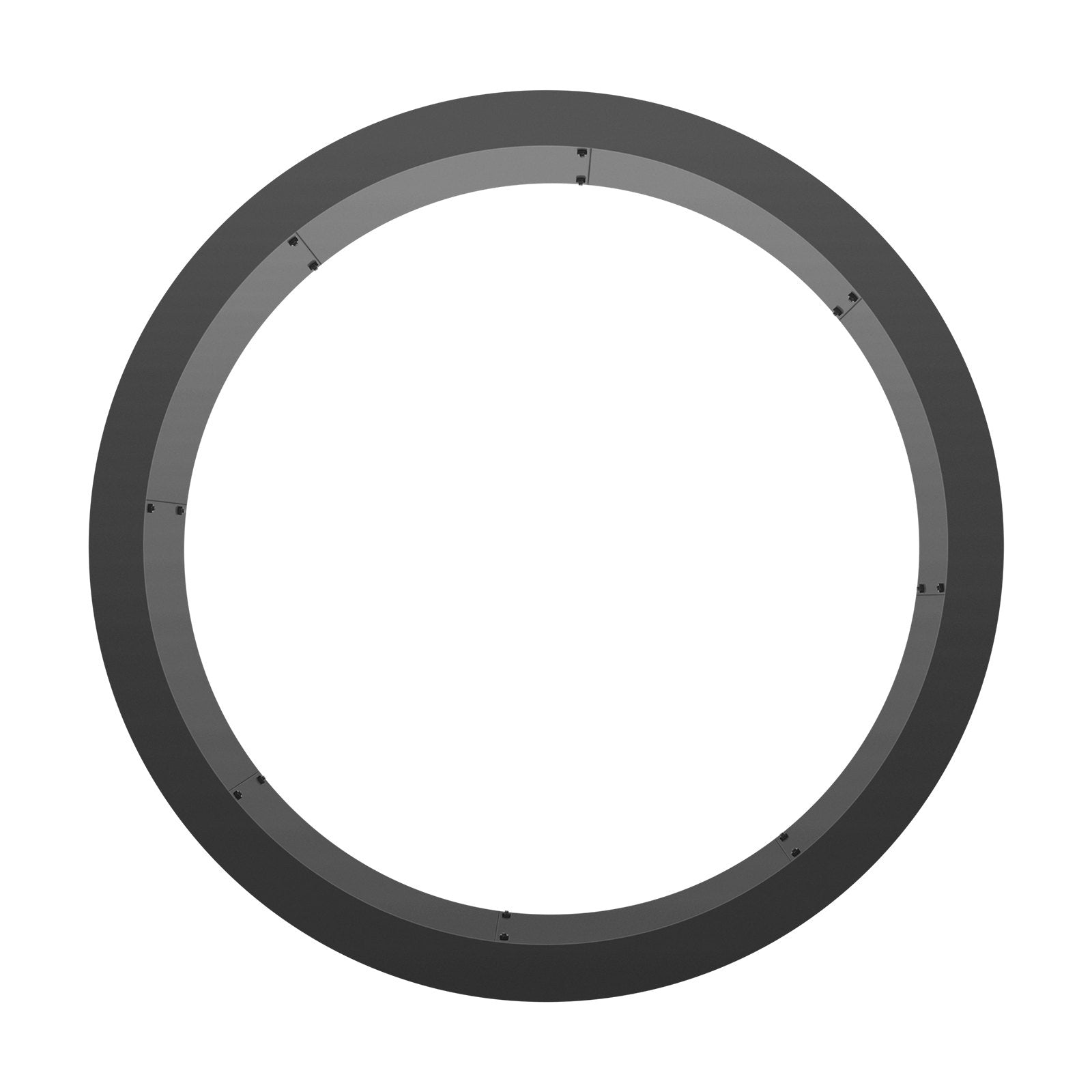 VEVOR Fire Pit Ring Round 40 Inch Outer Steel Liner DIY Campfire Ring Firepit