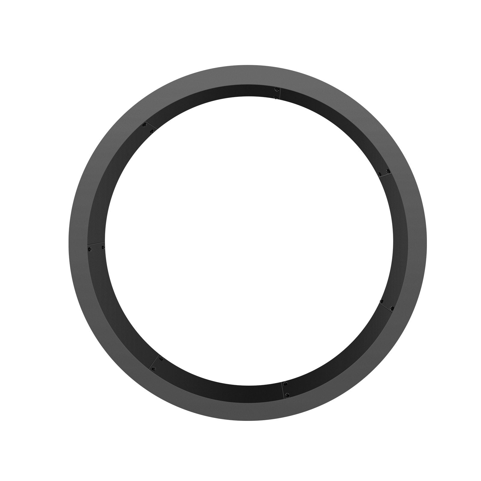 VEVOR Fire Pit Ring Round 35 Inch Outer Steel Liner DIY Campfire Ring Firepit