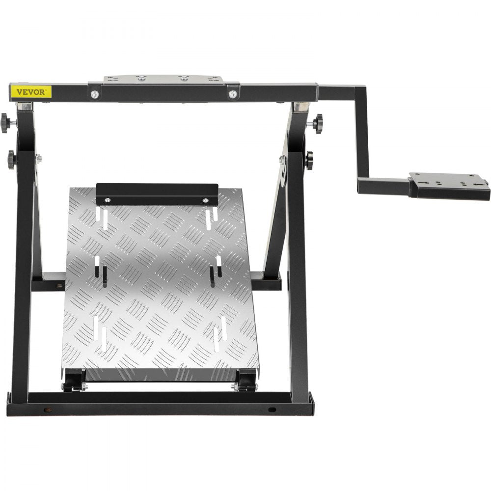 VEVOR G920 Steering Shifter Mount Logitech G27/G25, G29 Gaming fit for Thrustmaster Pedals NOT Included Racing Wheel Stand, Black