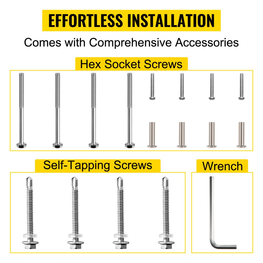 Vevor Mailbox Post Stand Mail Box Post 43" Bronze Powder-coated Steel Outdoor