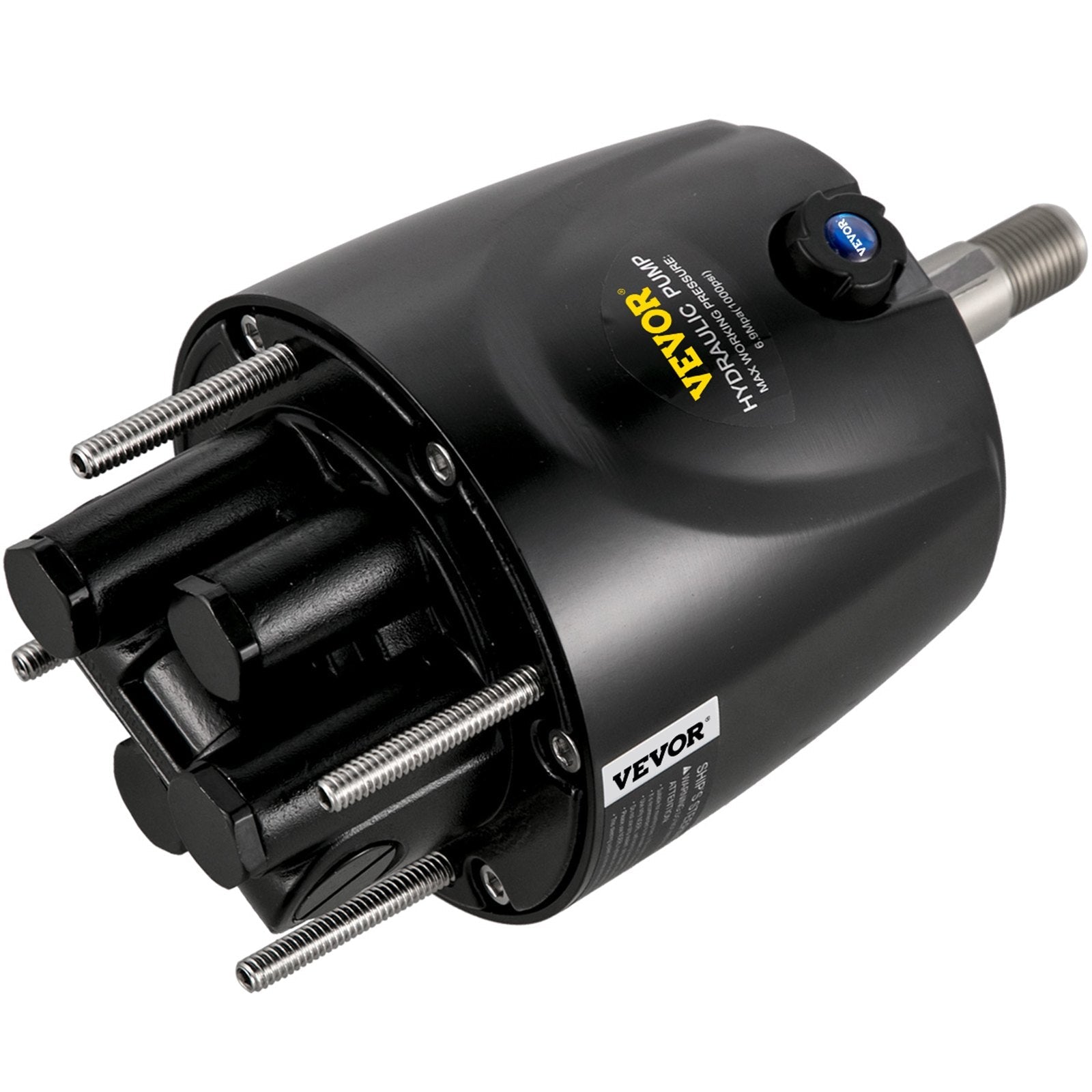 VEVOR Hydraulic Boat Steering Kit, 300HP Hydraulic Steering Kit Helm Pump, Hydraulic Outboard Steeing Kit with 14 Feet Hydraulic Steering Hose for Boat Steering System