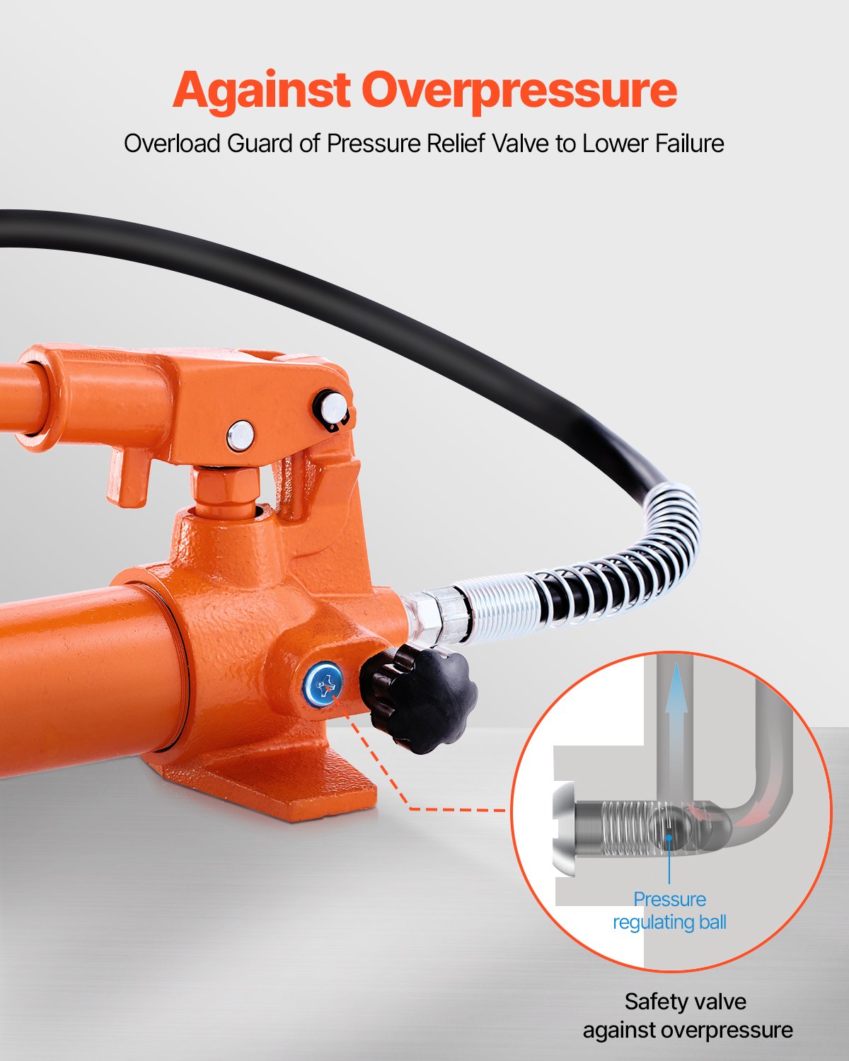 VEVOR 10 T Hydraulic Shop Press Hydraulic Press with Press Plate for Bending