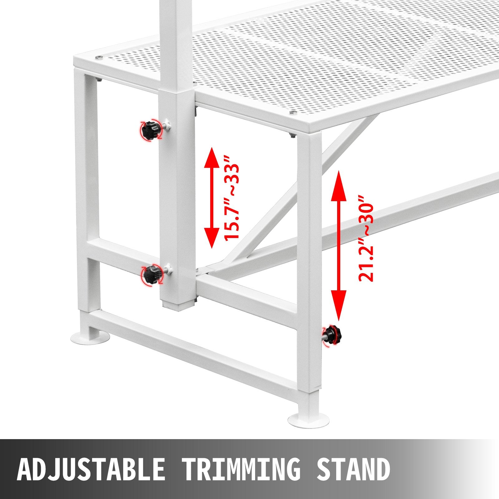 VEVOR Livestock Stand, 51x23 inches Trimming Stand with Straight Head Piece, Goat Trimming Stand Metal Frame Sheep Shearing Stand Livestock Trimming Stands for Sheep, Goats, and Other Livestock