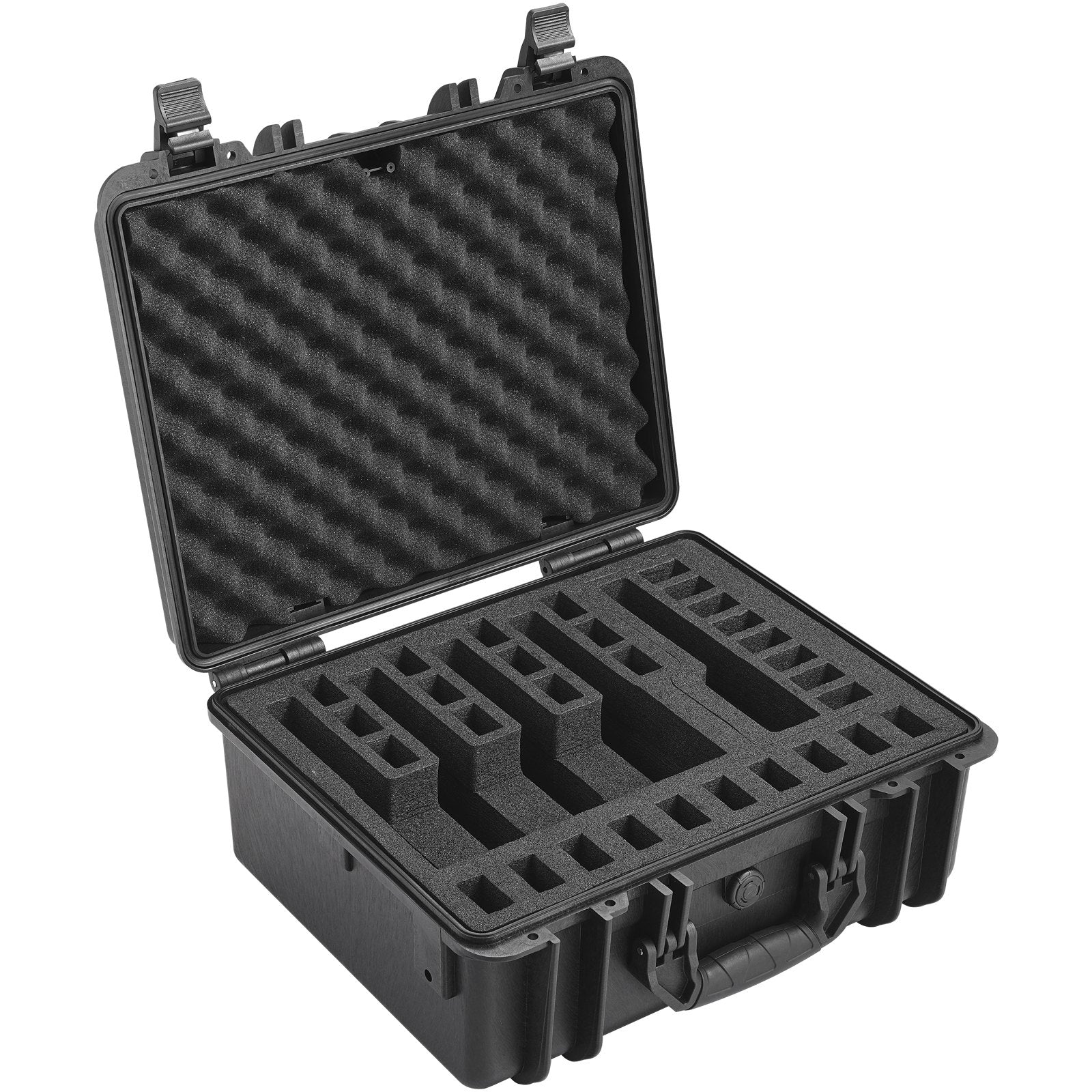 VEVOR Hard Pistol Cases with Pre-cut Lining Lockable Pistol Case for 5 Pistol