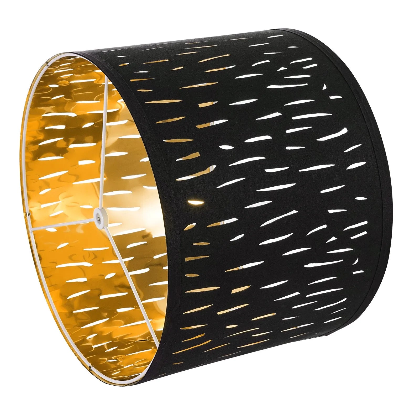 VEVOR Drum Lamp Shade 2 Set 13 x 13 x 10 in Medium Round Lampshade with Harp