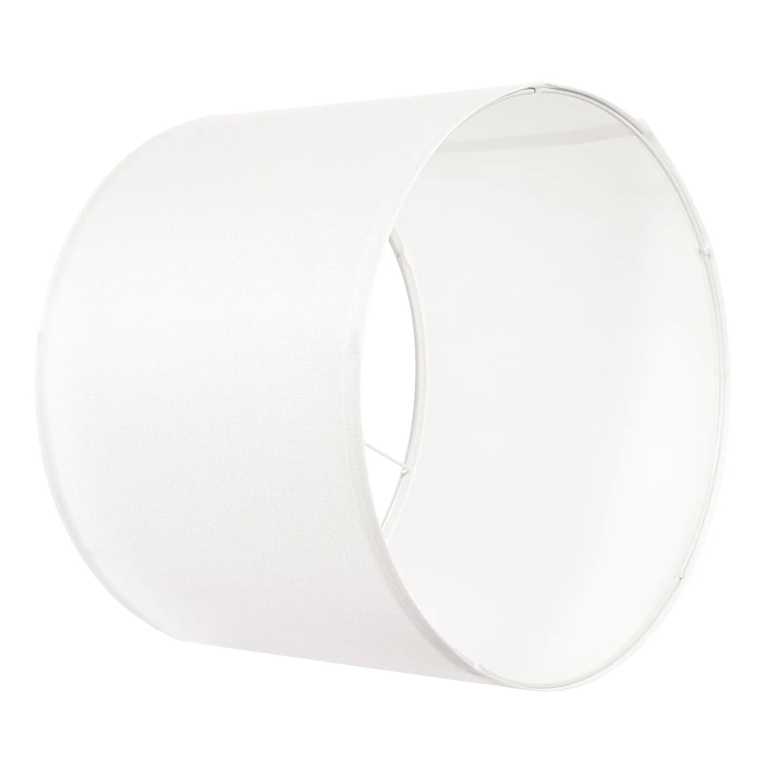 VEVOR Drum Lamp Shade 2 Set 16 x 16 x 12 in Lampshade with Harp (Off-white)
